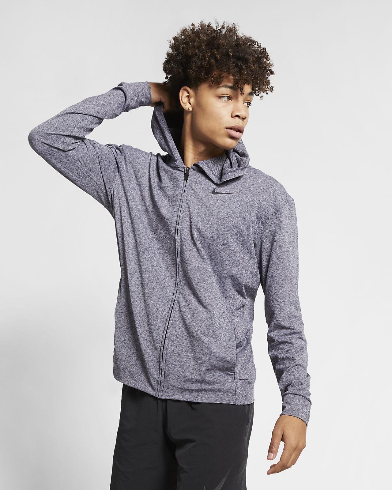 Sudadera De Entrenamiento De Yoga Con Capucha Y Cierre Completo Para 