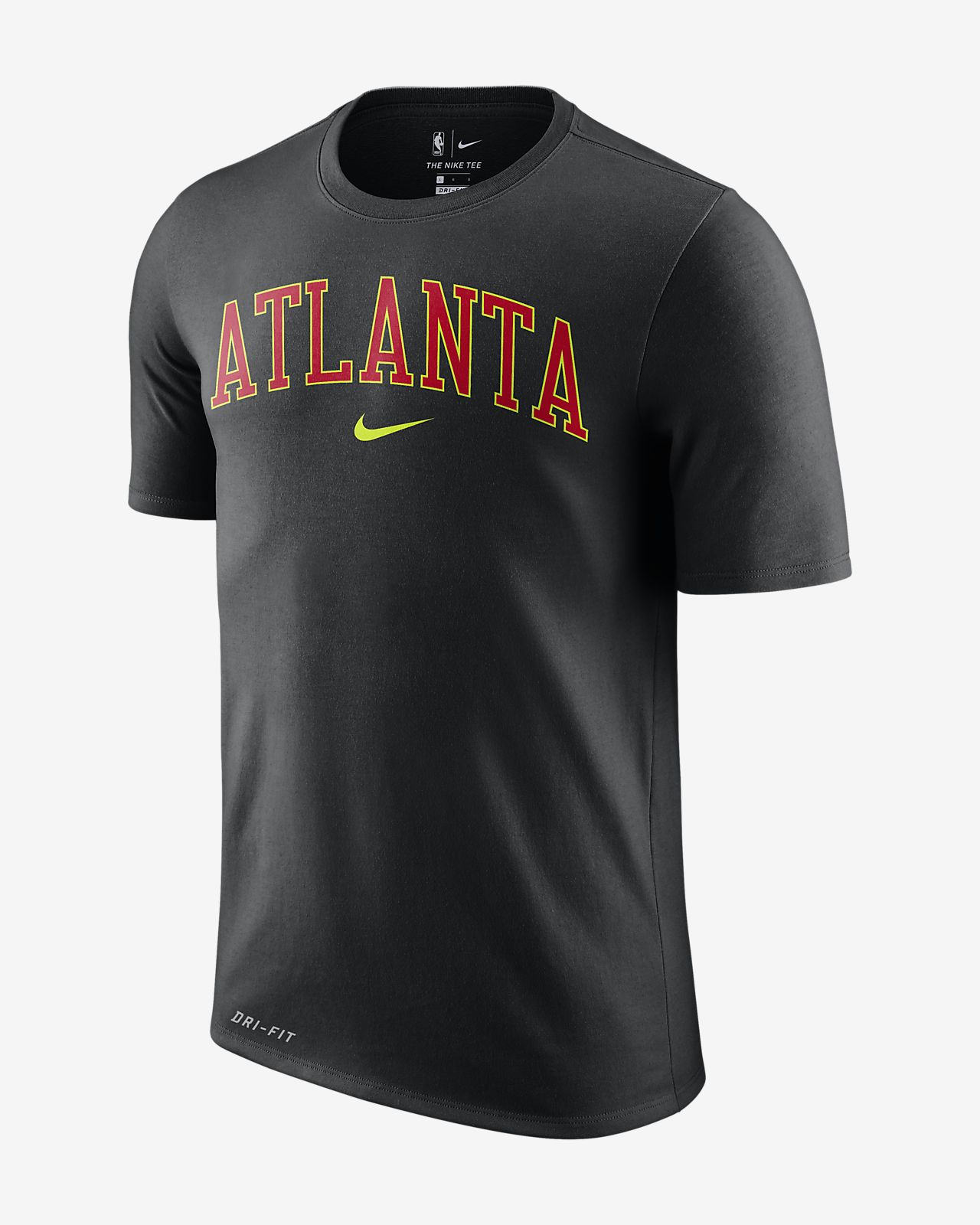 Athletic Short Sleeve T Shirt Shirts & Tees NBA Mens ATLANTA HAWKS ...