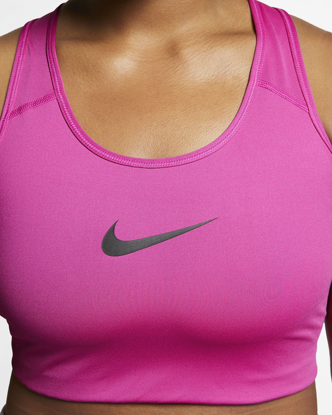 Nike Swoosh Sport-BH mit mittlerem Halt für Damen (große Größe) Nike Swoosh Sport-BH mit mittlerem Halt für Damen (große Größe)