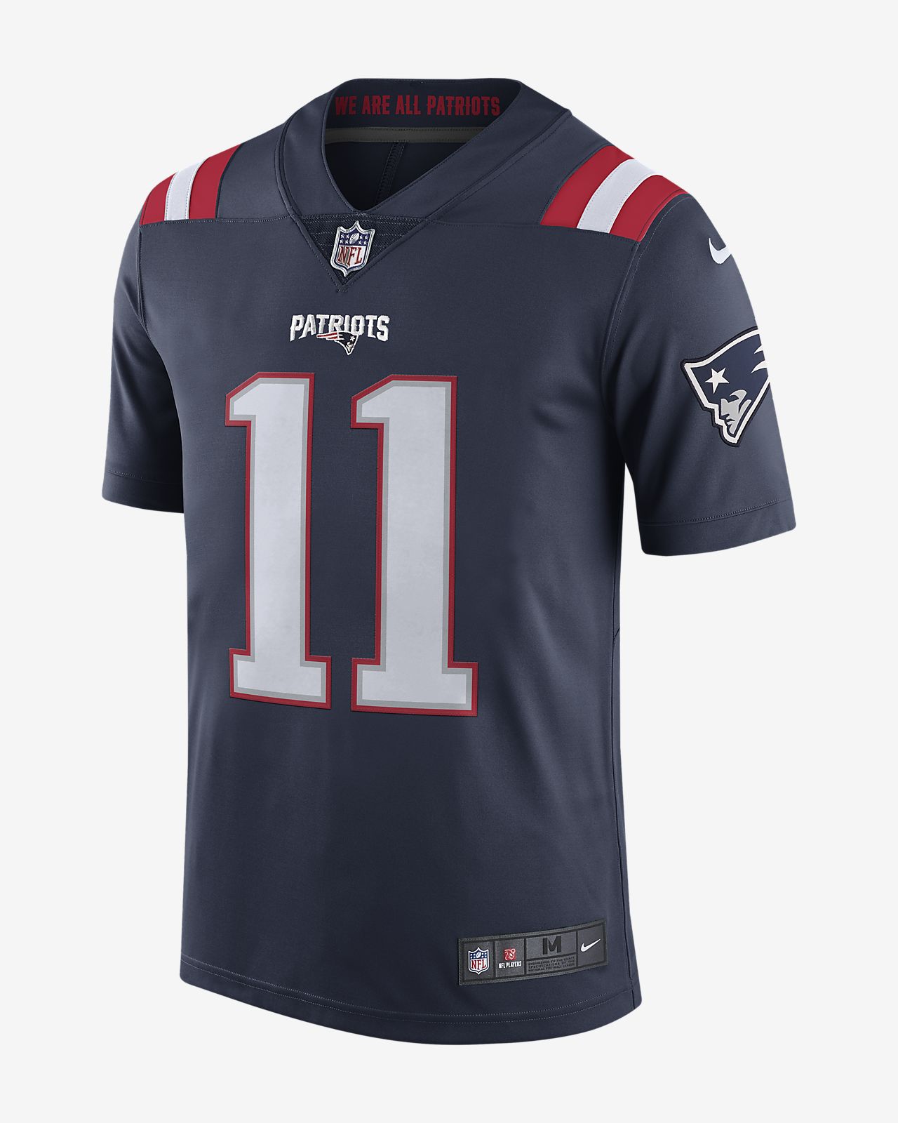Nfl New England Patriots Dri Fit Julian Edelman Men S Limited Color Rush Football Jersey