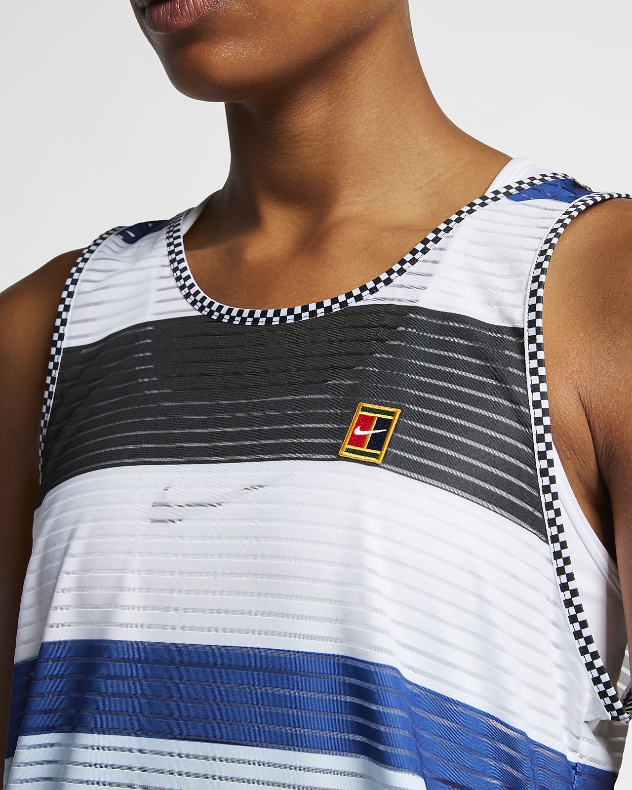 nike court printed tank