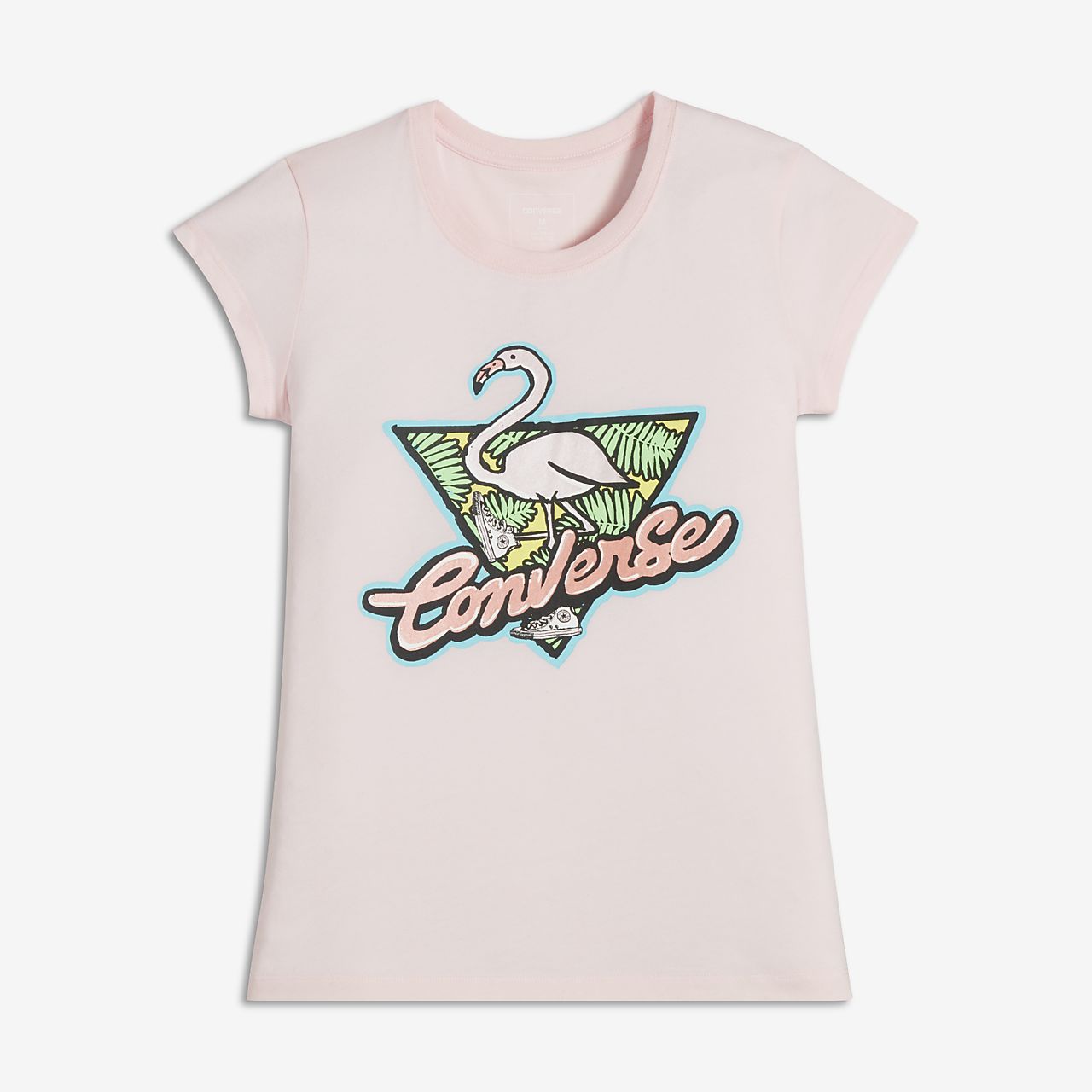 Converse Flamingo Little/Big Kids' (Girls') T-Shirt. Nike.com
