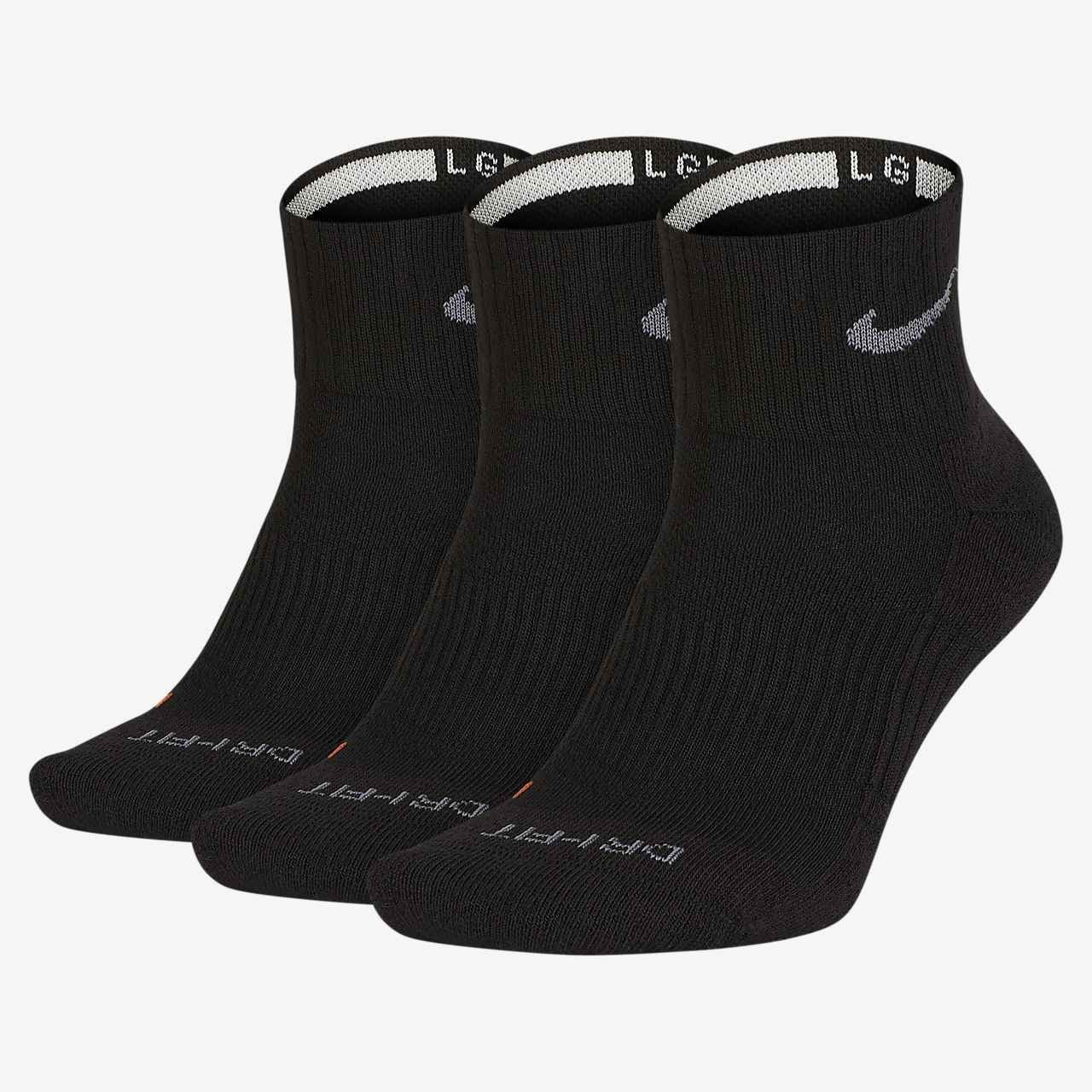 Nike Dri Fit Quarter Socks Nike Dri Fit Quarter Socks