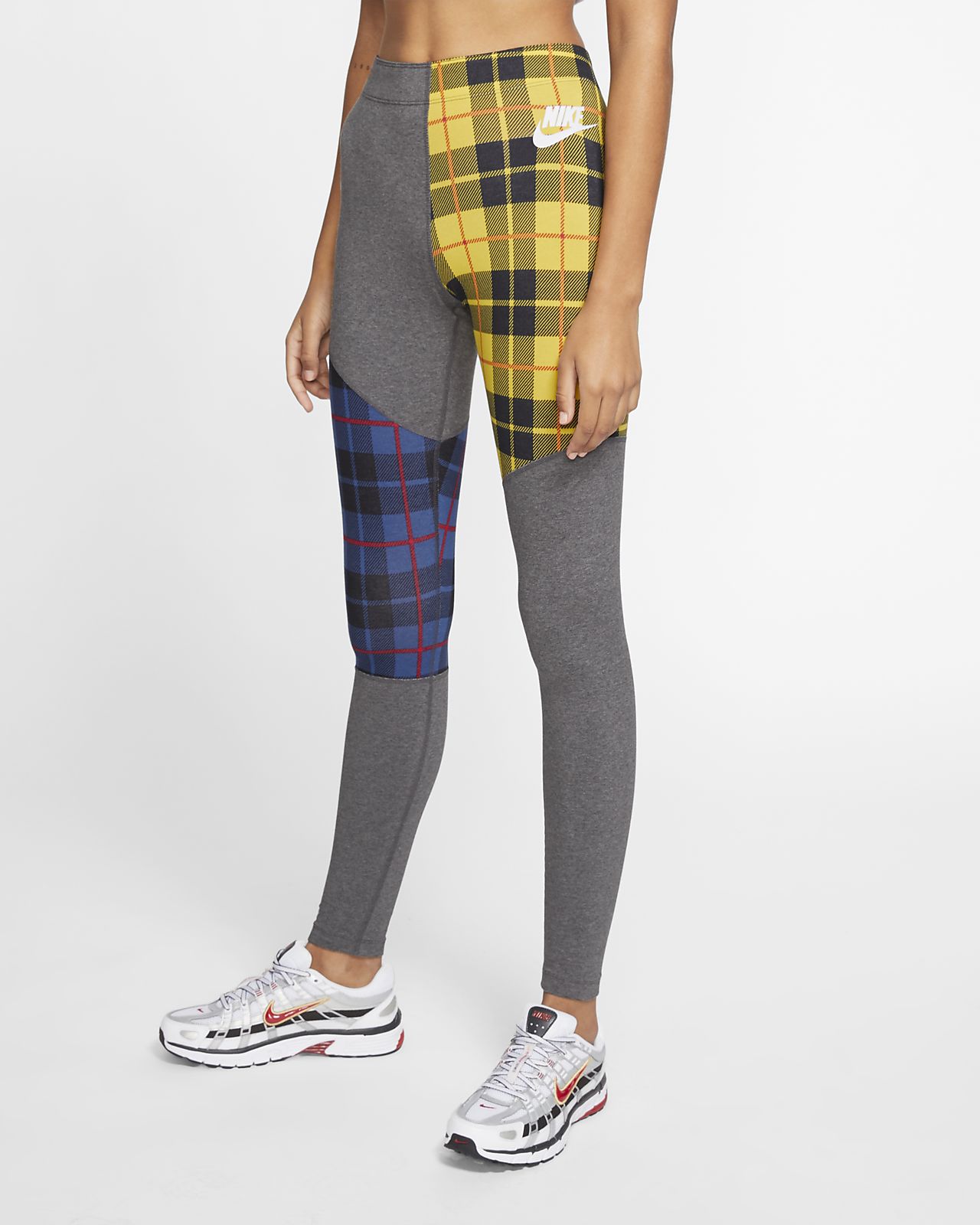 nike plaid leggings