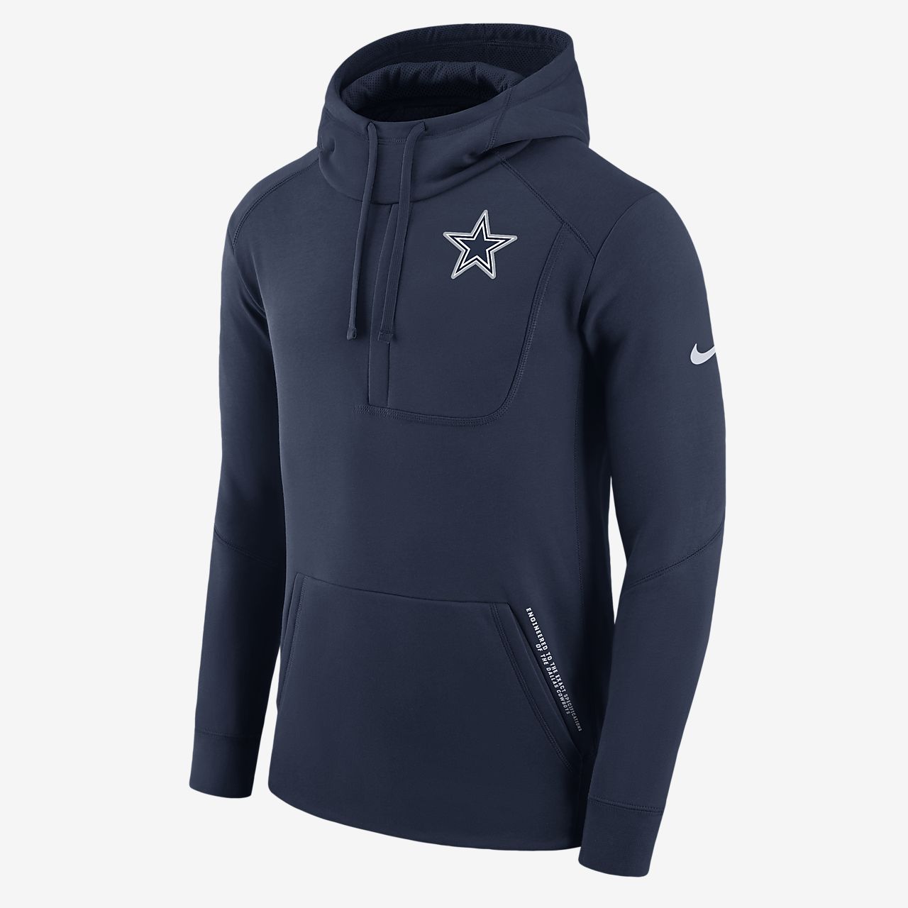 cowboys dri fit hoodie