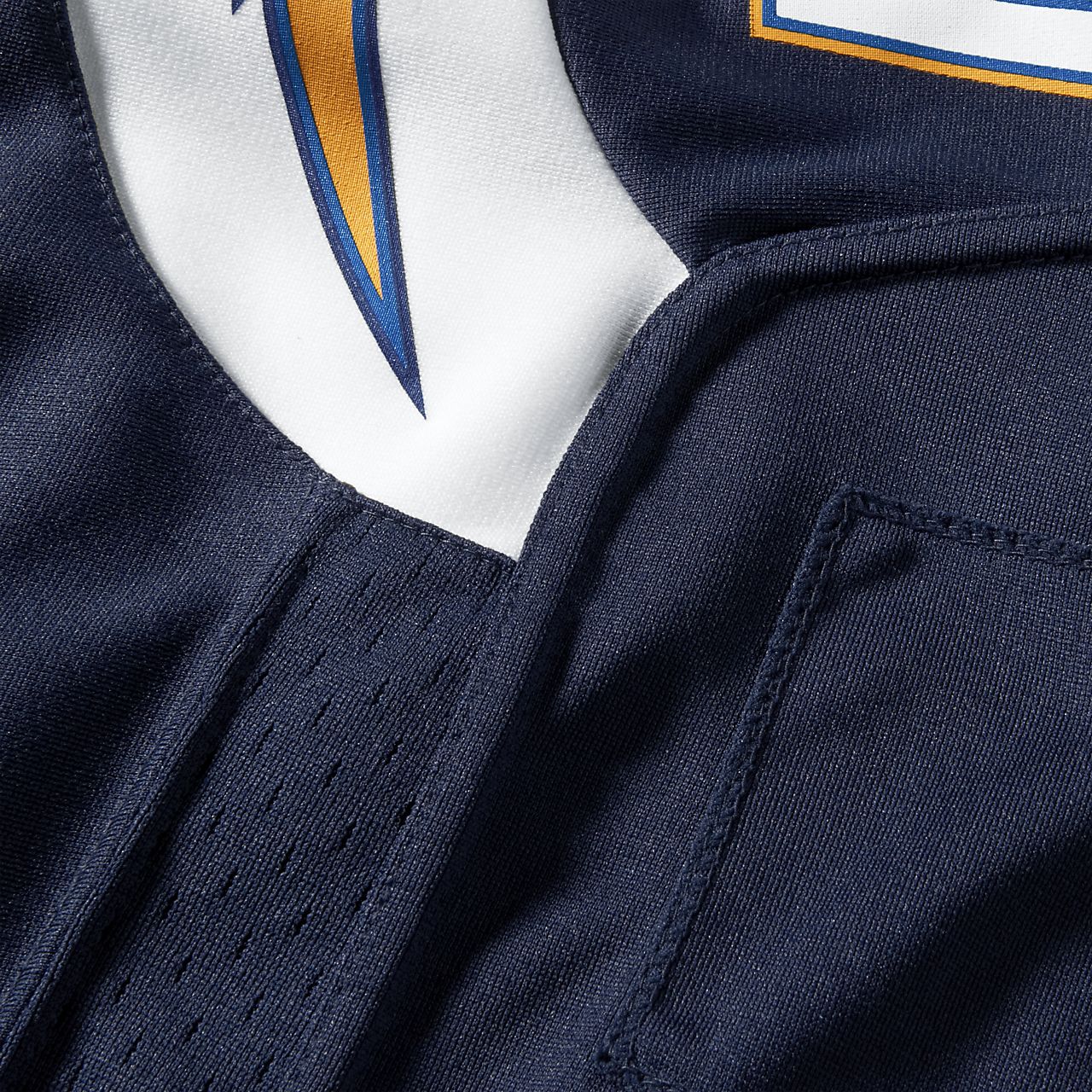 triple stitched chargers jersey