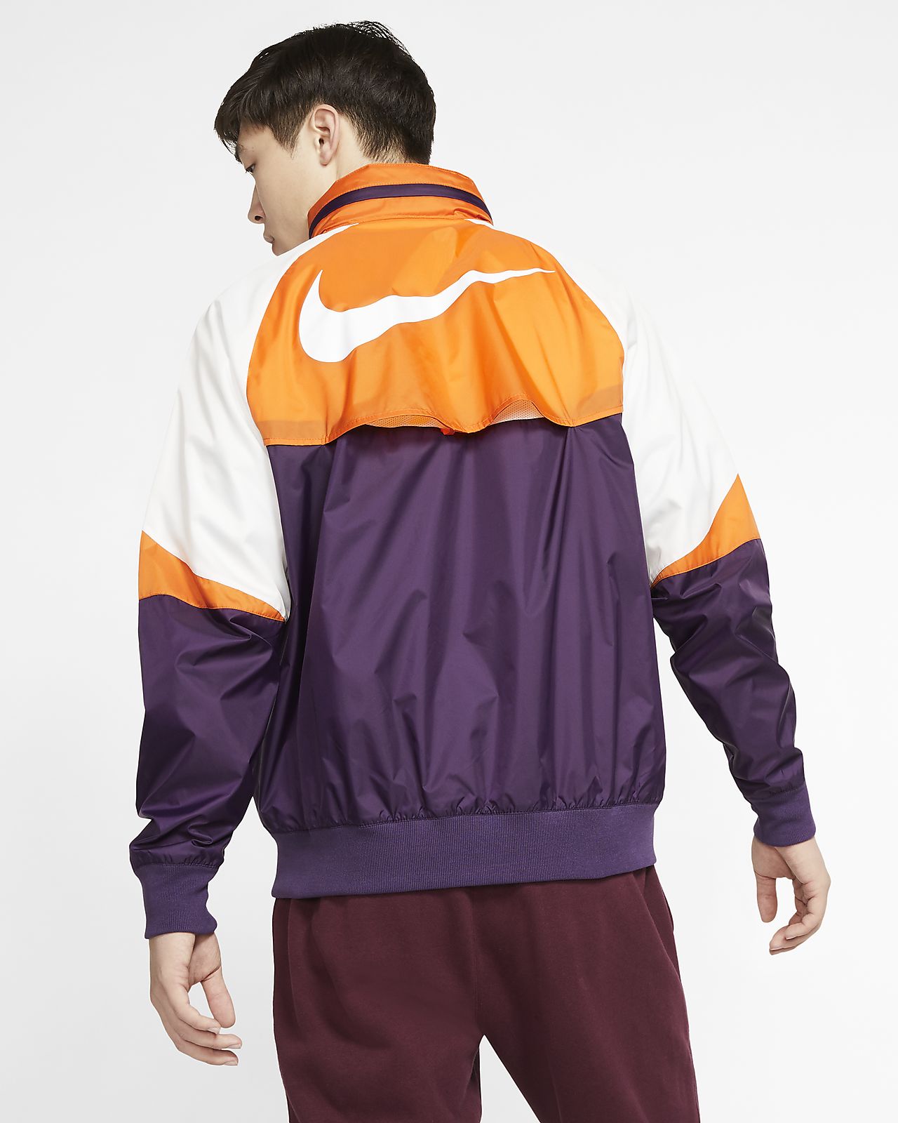Nike USA Windrunner Jacket Mens Midnight NavyWhite Nike USA Windrunner Jacket Mens Midnight NavyWhite
