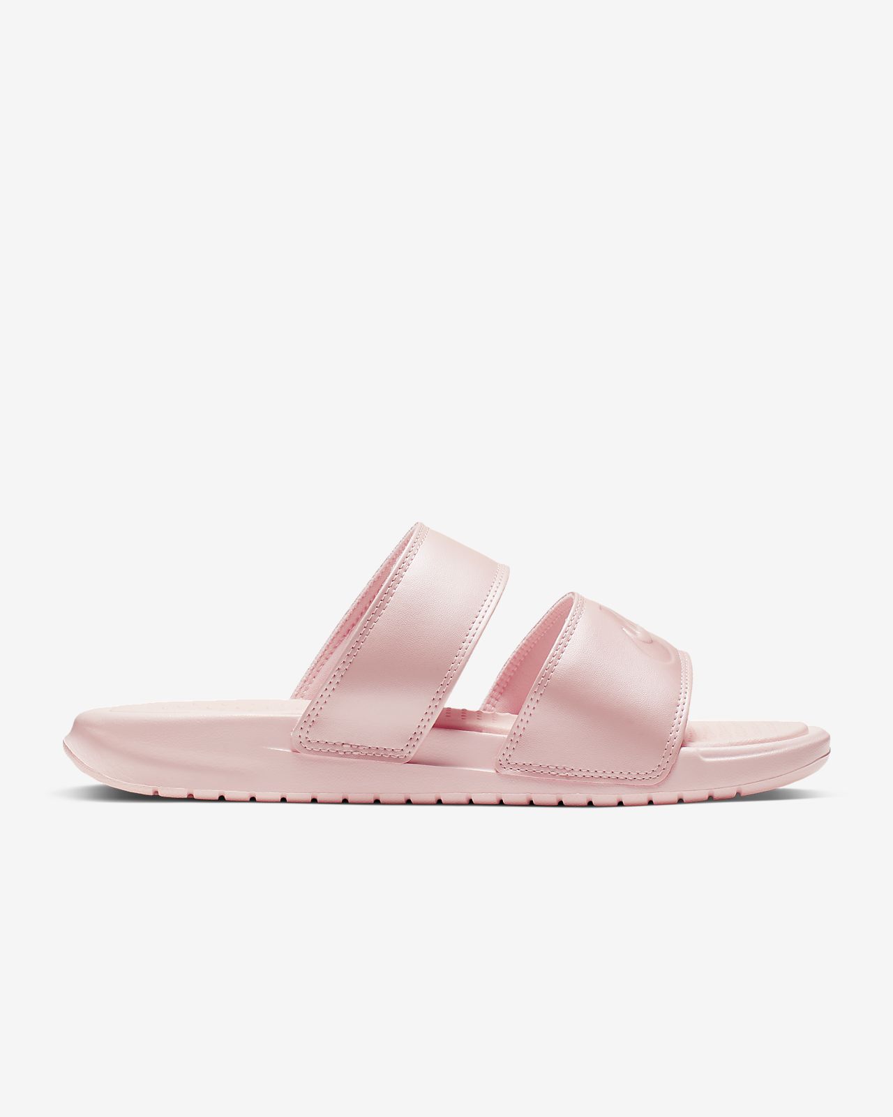 nike slides with strap on the back