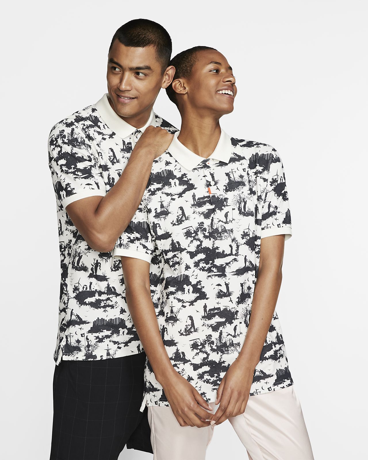 nike slim fit polo