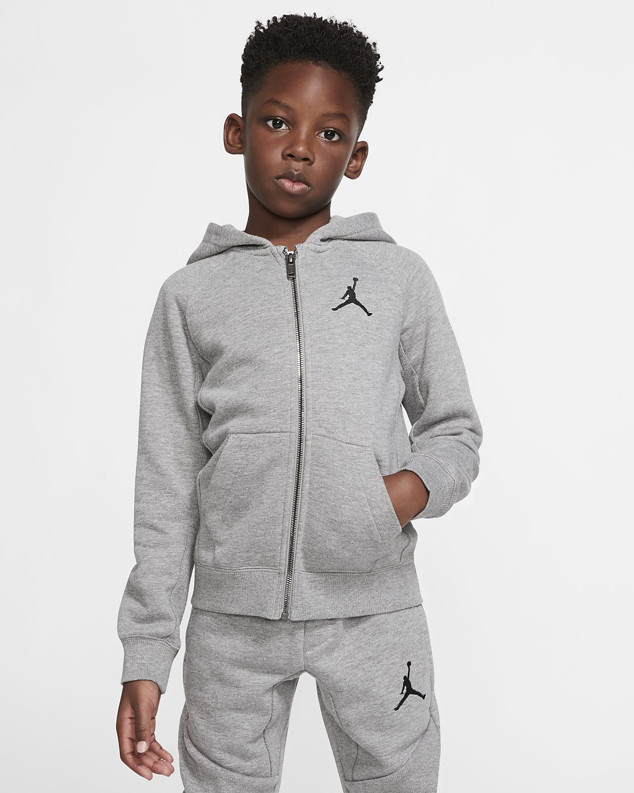 Jordan Wings Little Kids' Fleece Full Zip Hoodie. NIKE Jordan Flight Fleece Full Zip Hoodie hoodies for Men