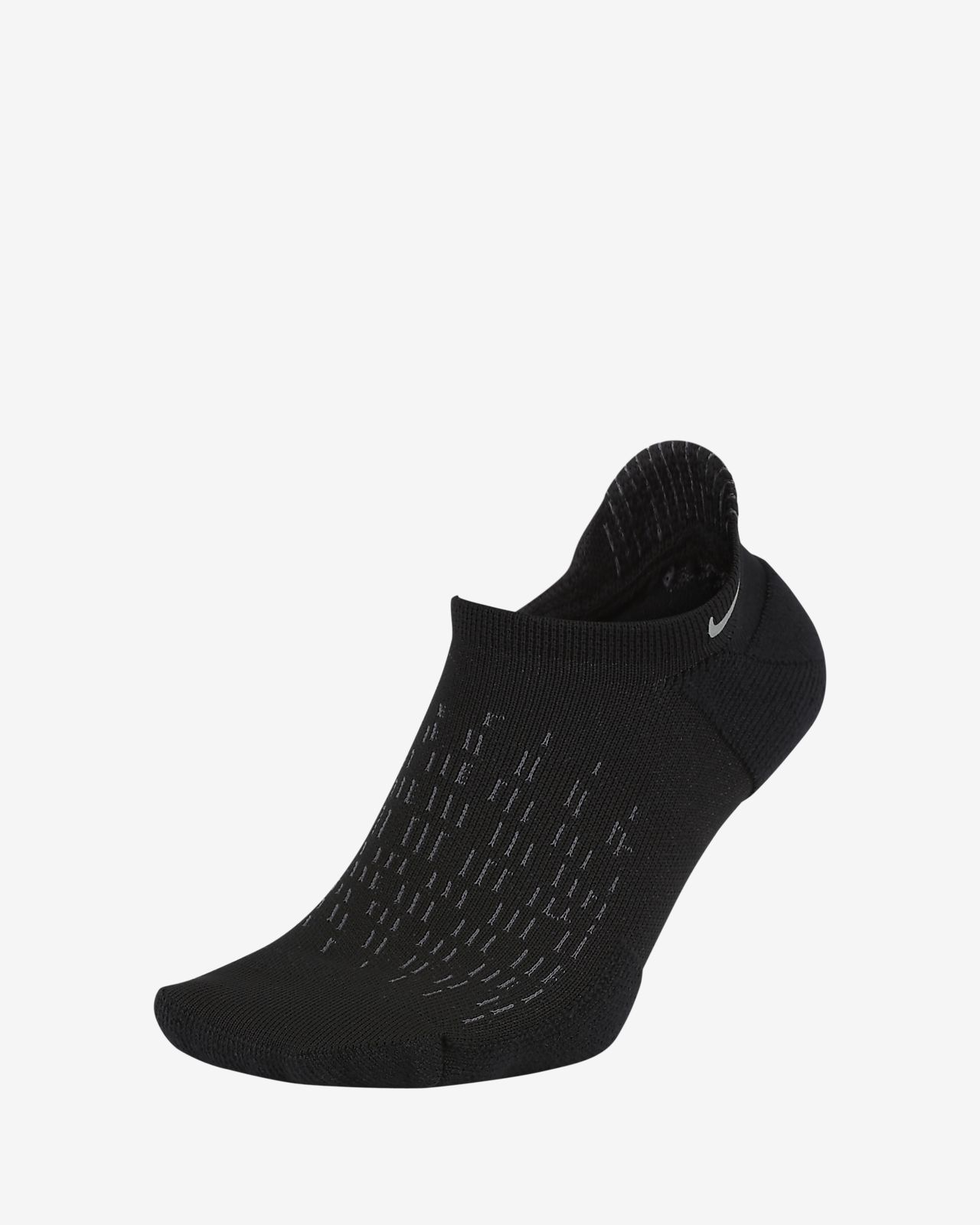 nike black running socks