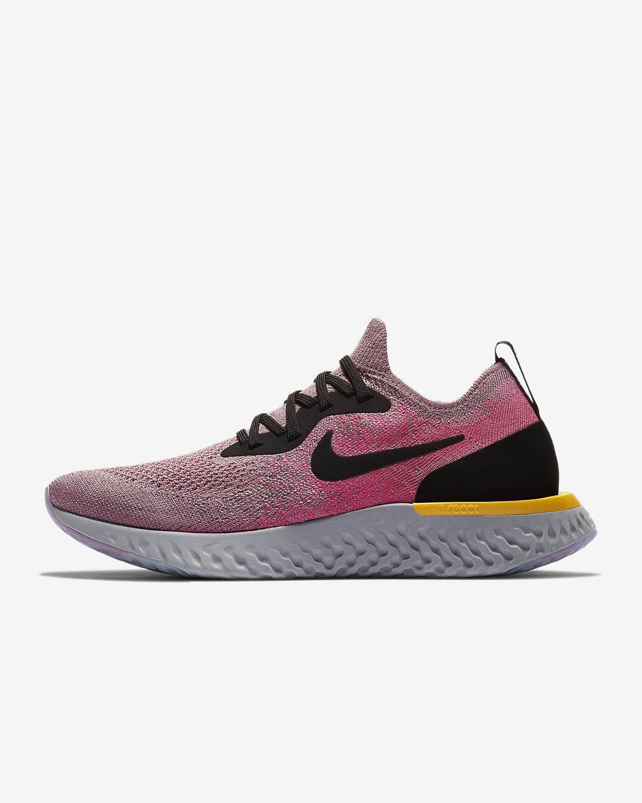 epic react flyknit pink