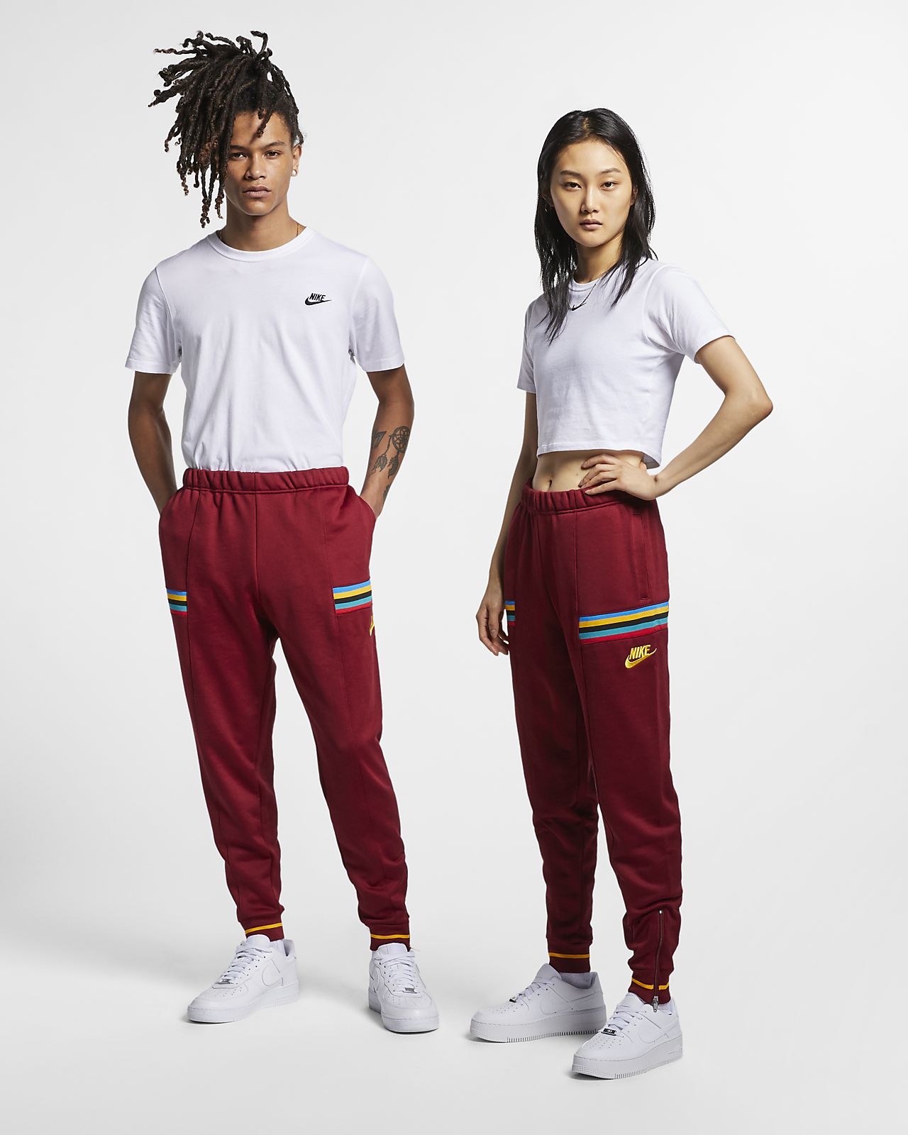 nike french terry pants