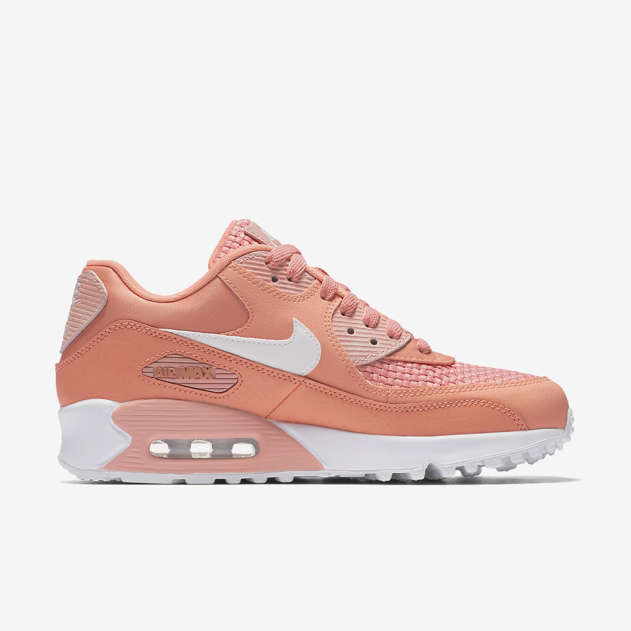 nike air max 90 coral and white nike air max 90 coral and white