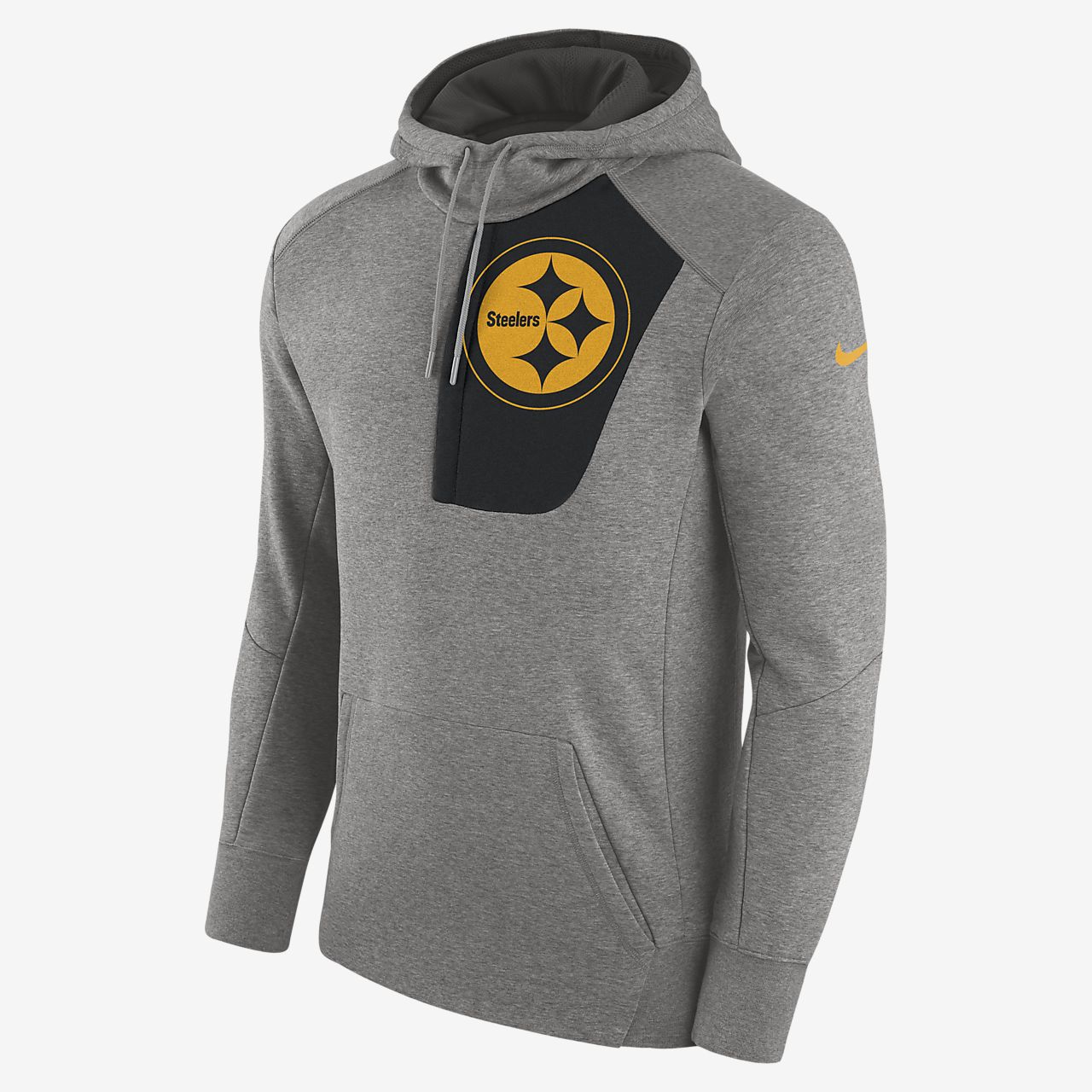 grey steelers hoodie