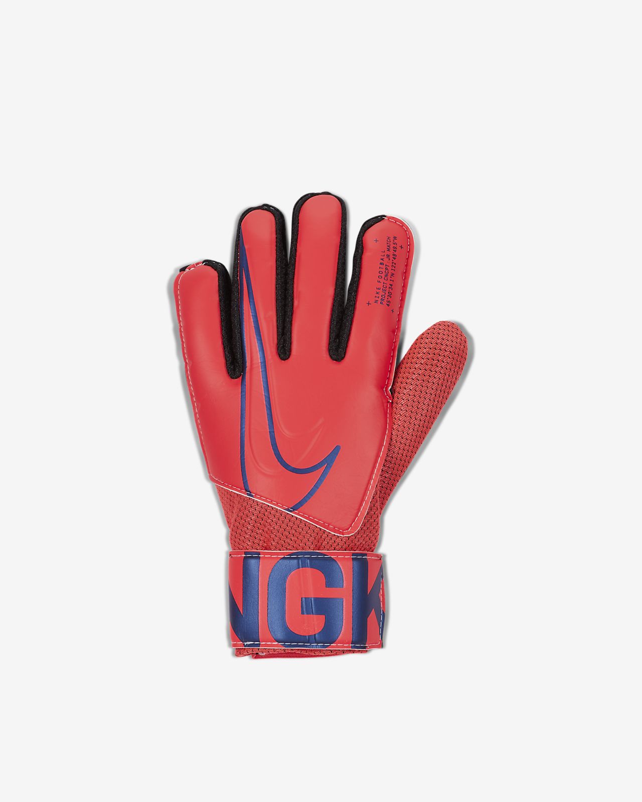 all red football gloves