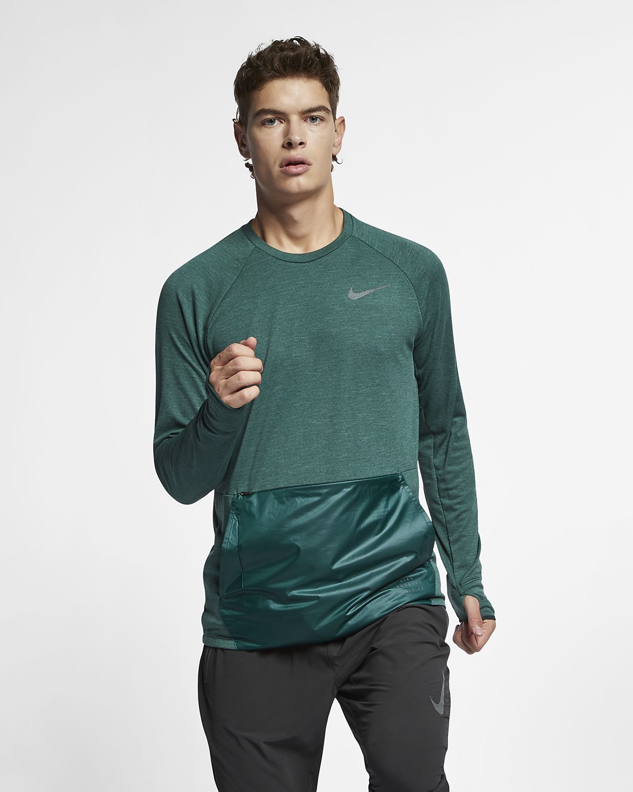 Nike Sphere Men's Transform Running Top Nike Running Division Men's Long Sleeve Running Top
