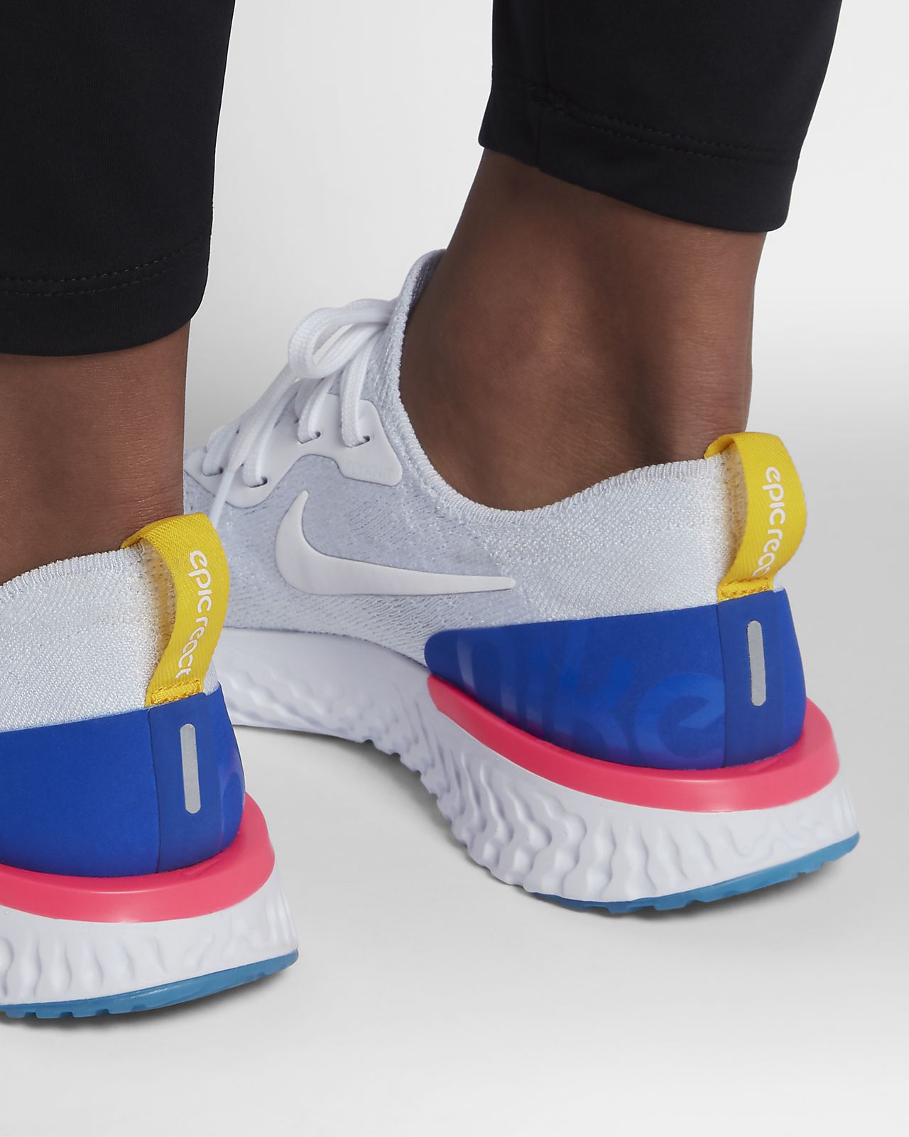 epic react flyknit running shoe