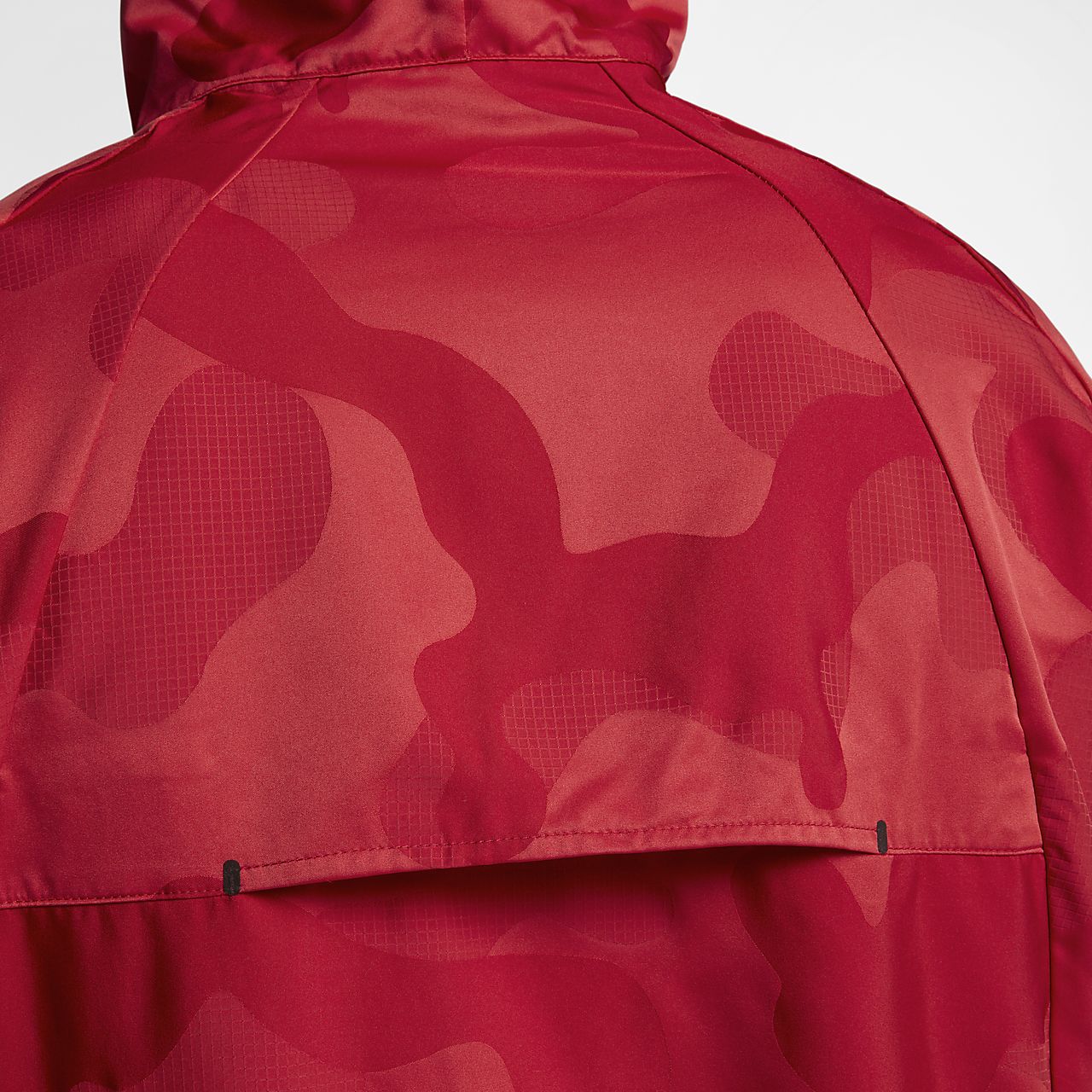 nike red camo jacket