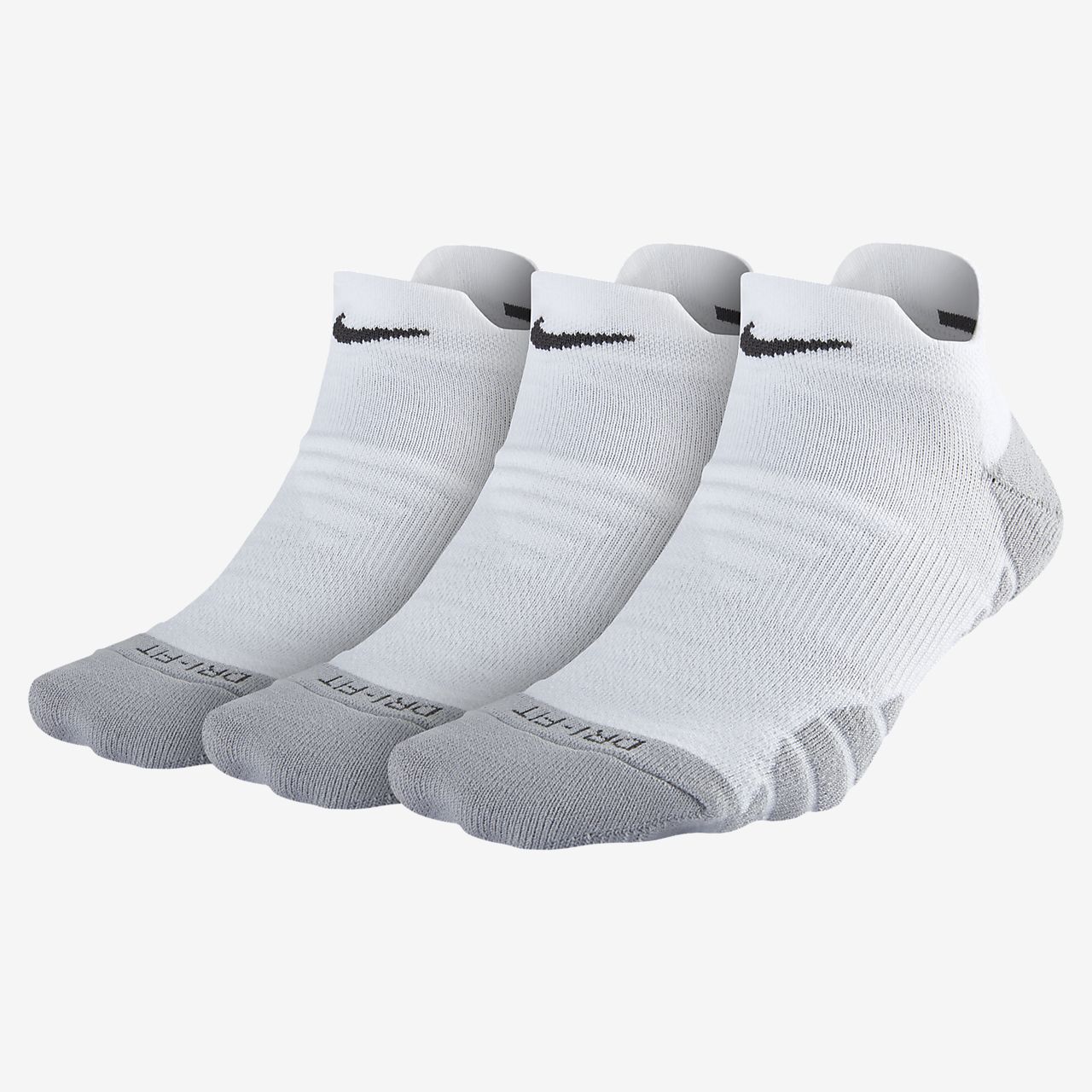 Nike womens dry cushion low socks