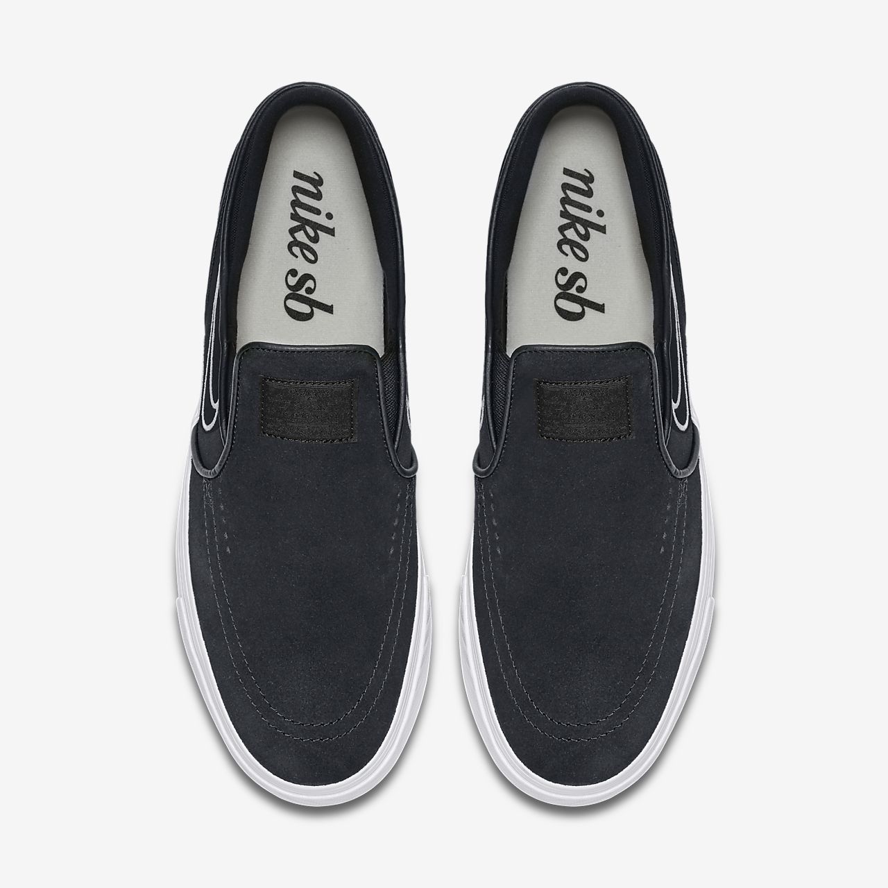 nike janoski slip on uomo nere