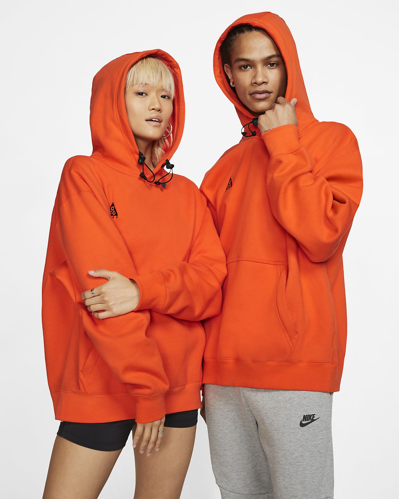 nike acg jacket orange