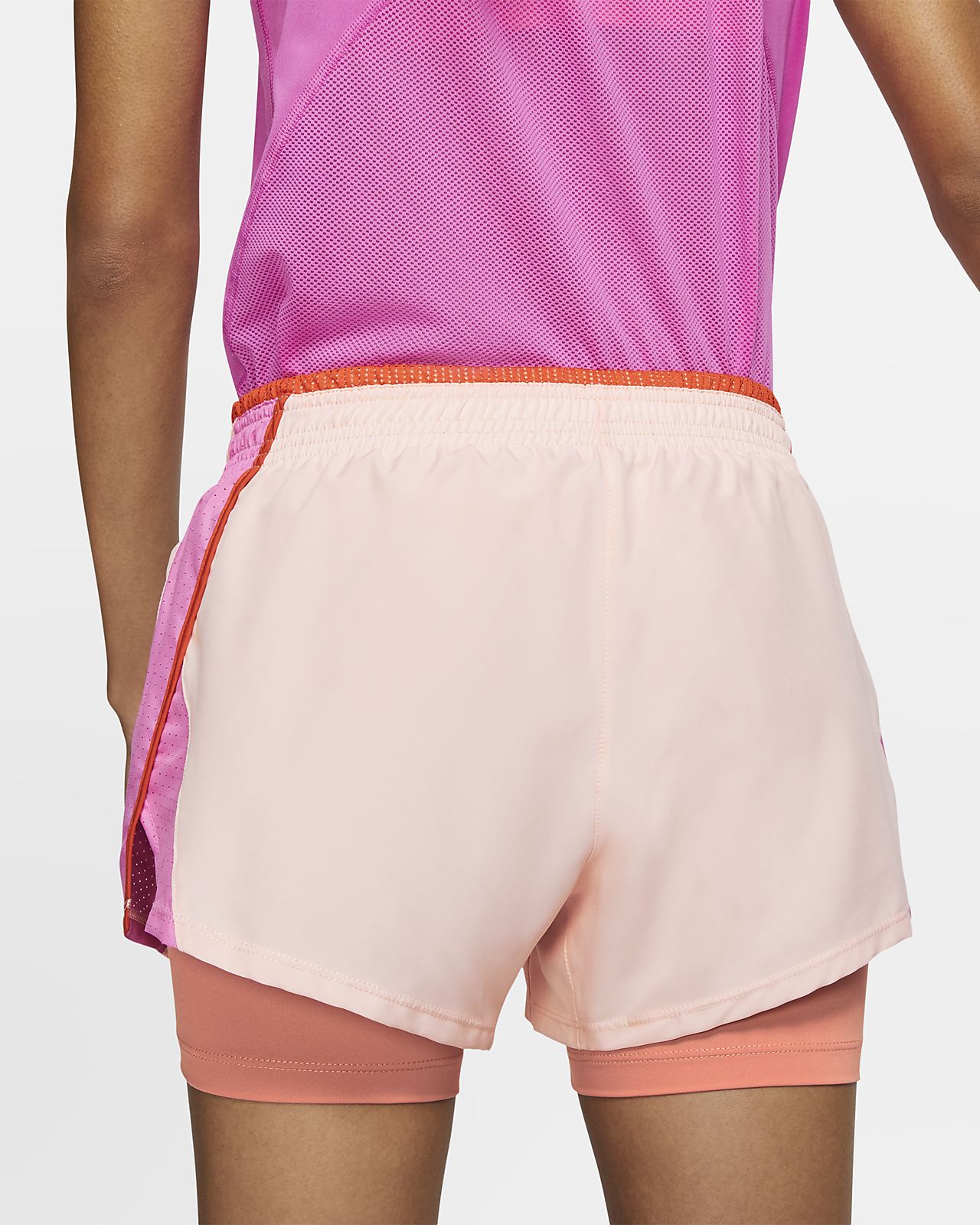 nike womens 10k 2 in 1 running shorts