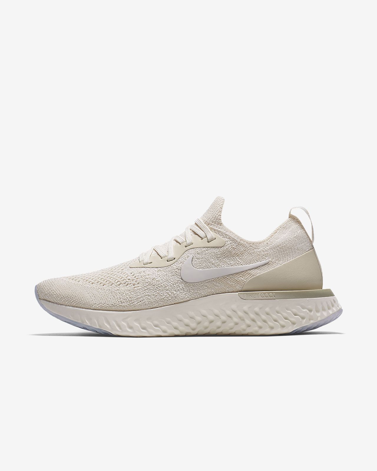 nike epic react flyknit beige