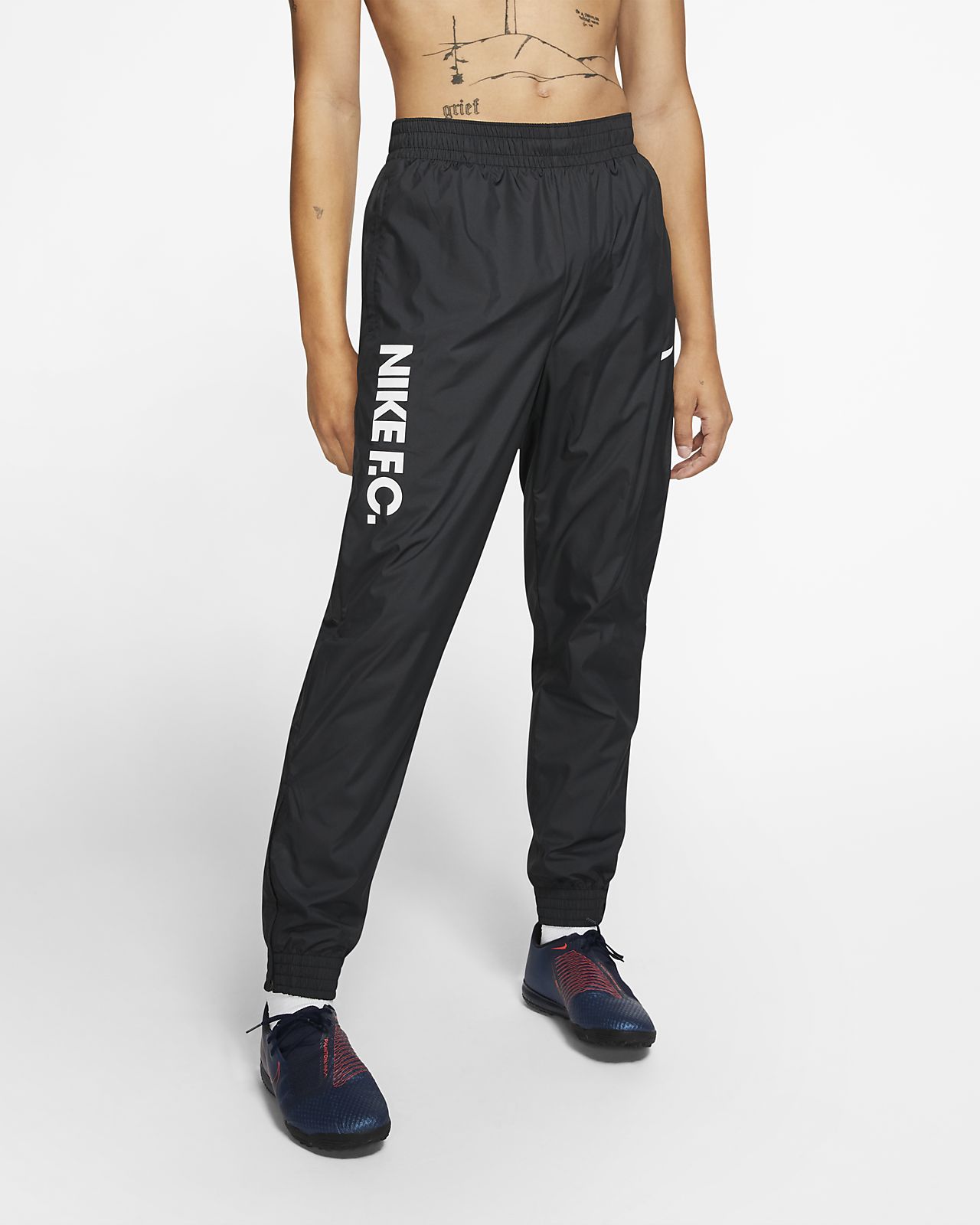 nike fc track pants