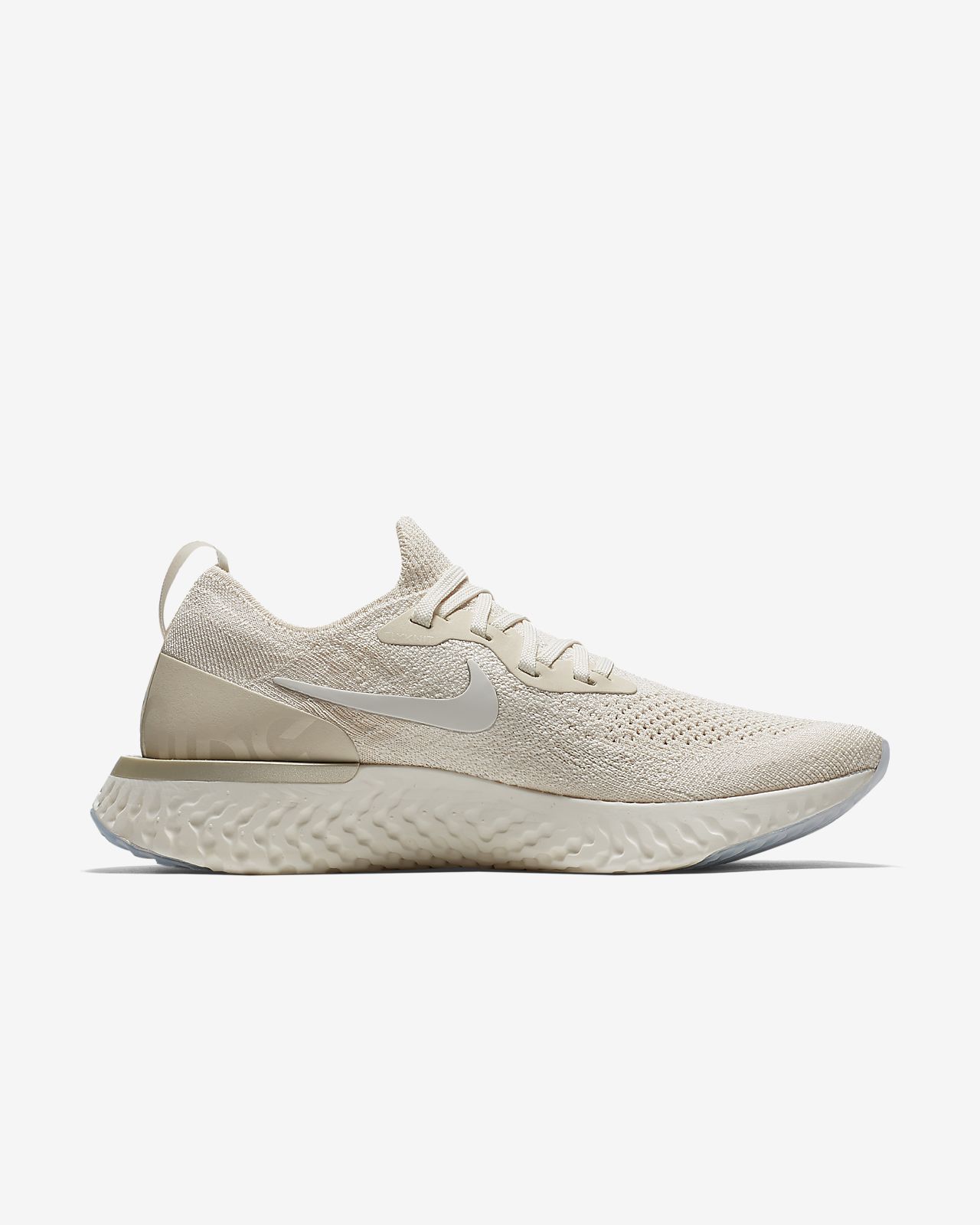 nike epic react flyknit femme beige