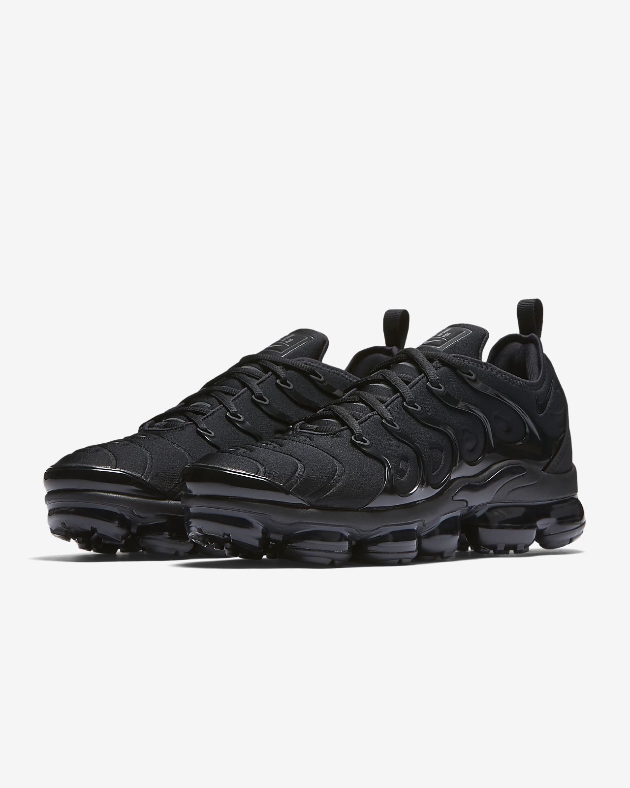 nike vapormax plus dames zwart
