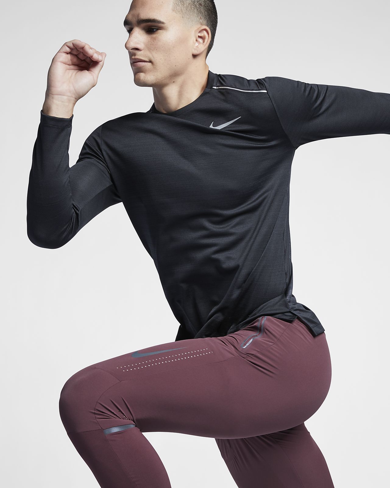 nike dry running top