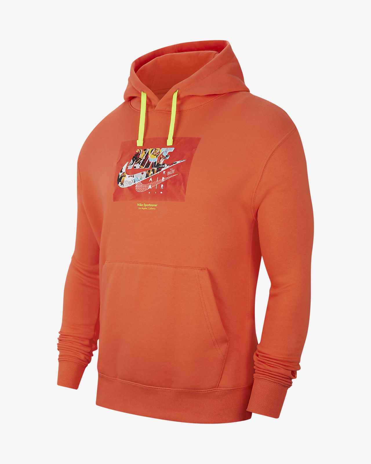 nike hoodie multiple logos