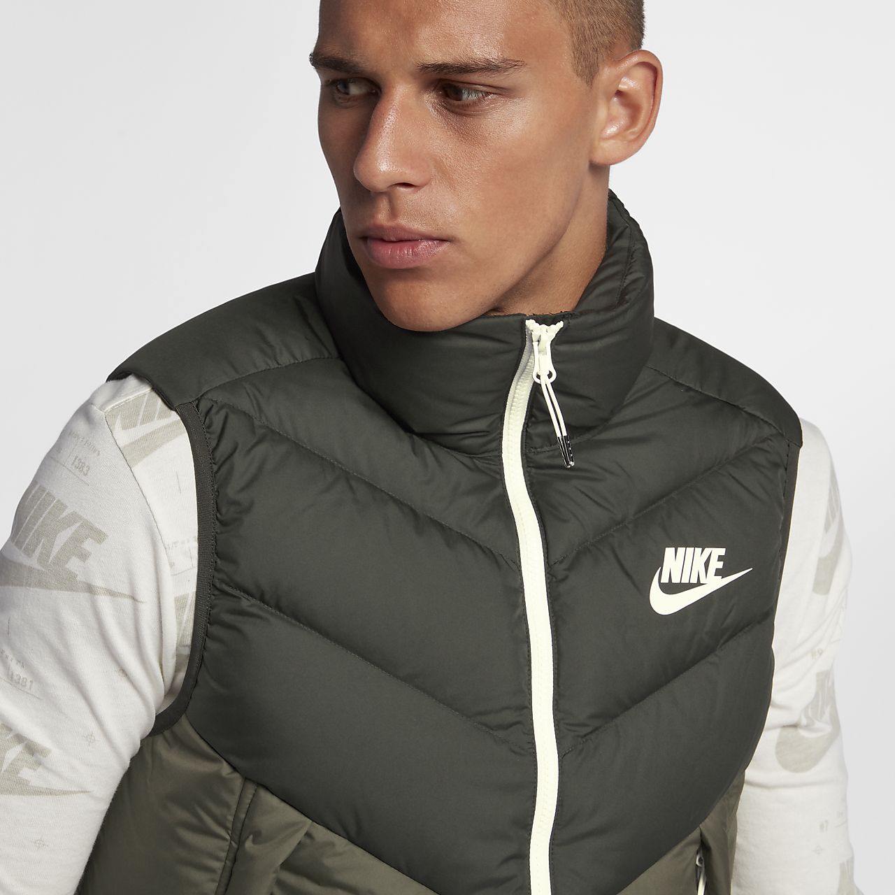 Down Smanicato Sportswear In Uomo Nike Piumino Fill Windrunner CXF4qw