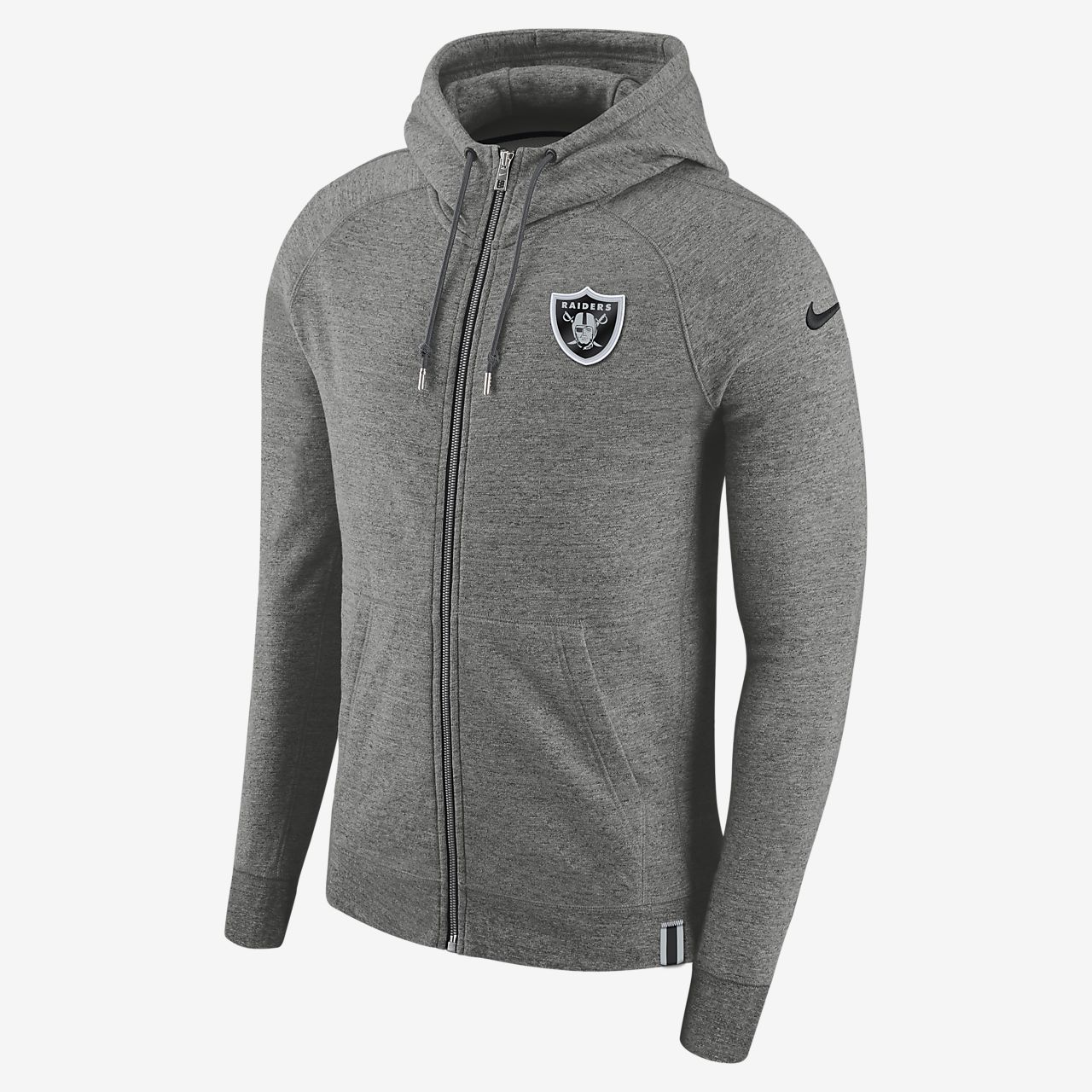 nike aw77 hoodie grey