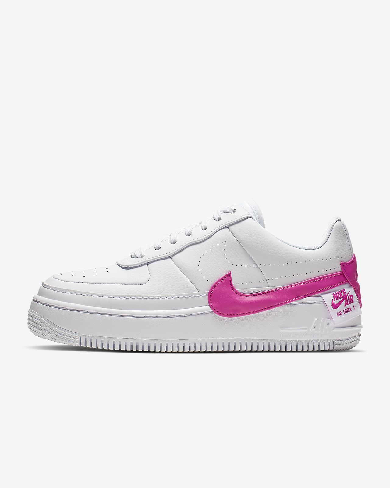 nike air force 1 pink tick