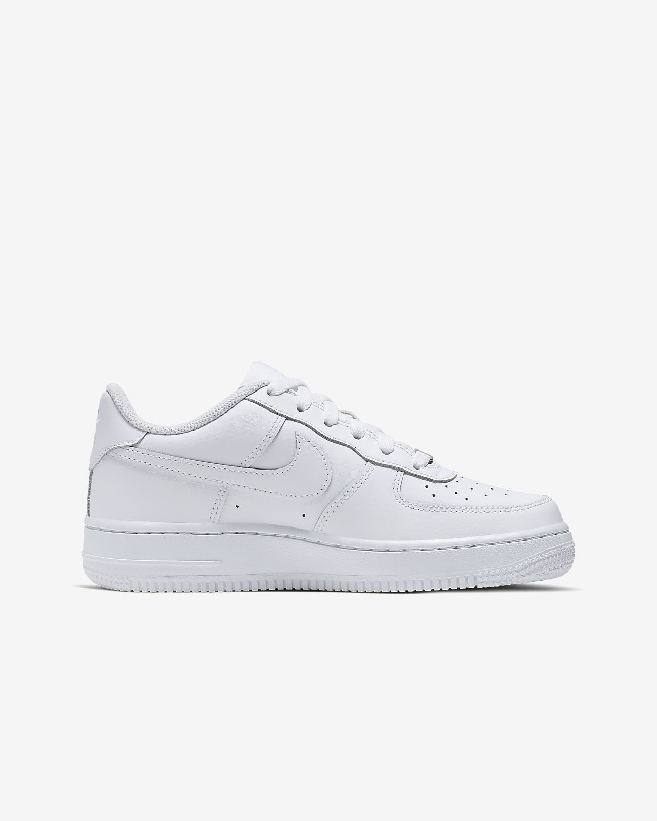 all white kids air force ones