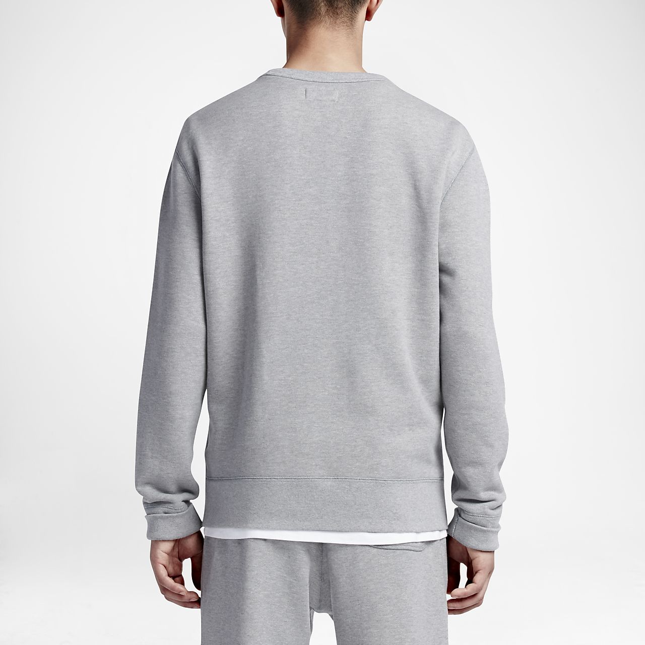converse grey sweatshirt