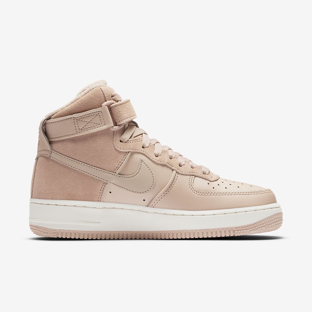 nike air force 1 high mujer beige