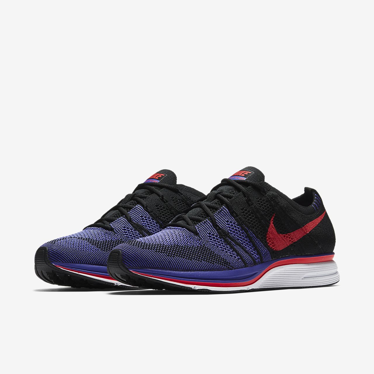 nike flyknit trainer violet