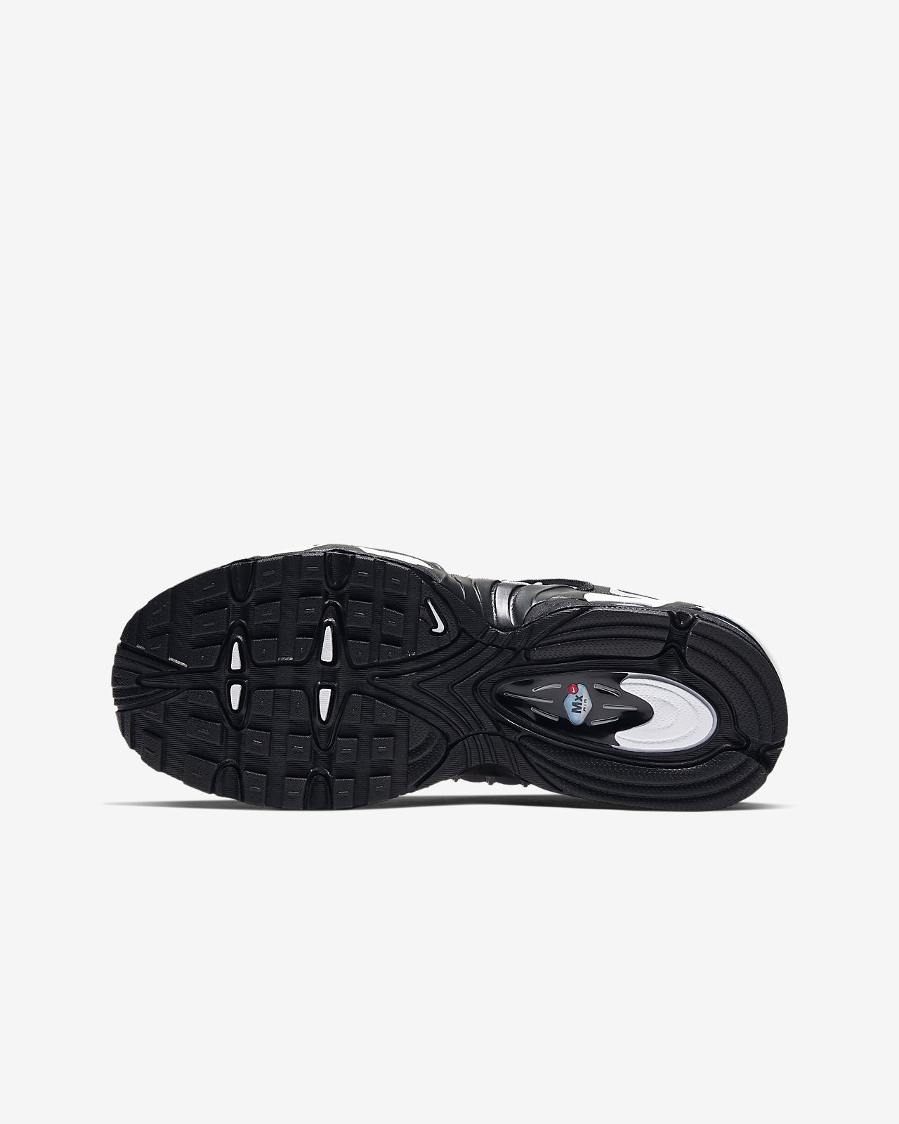 Buty dla dużych dzieci Nike Air Max Tailwind IV. Nike PL Buty Nike Air Max Leather czarne skórzane dla dzieci