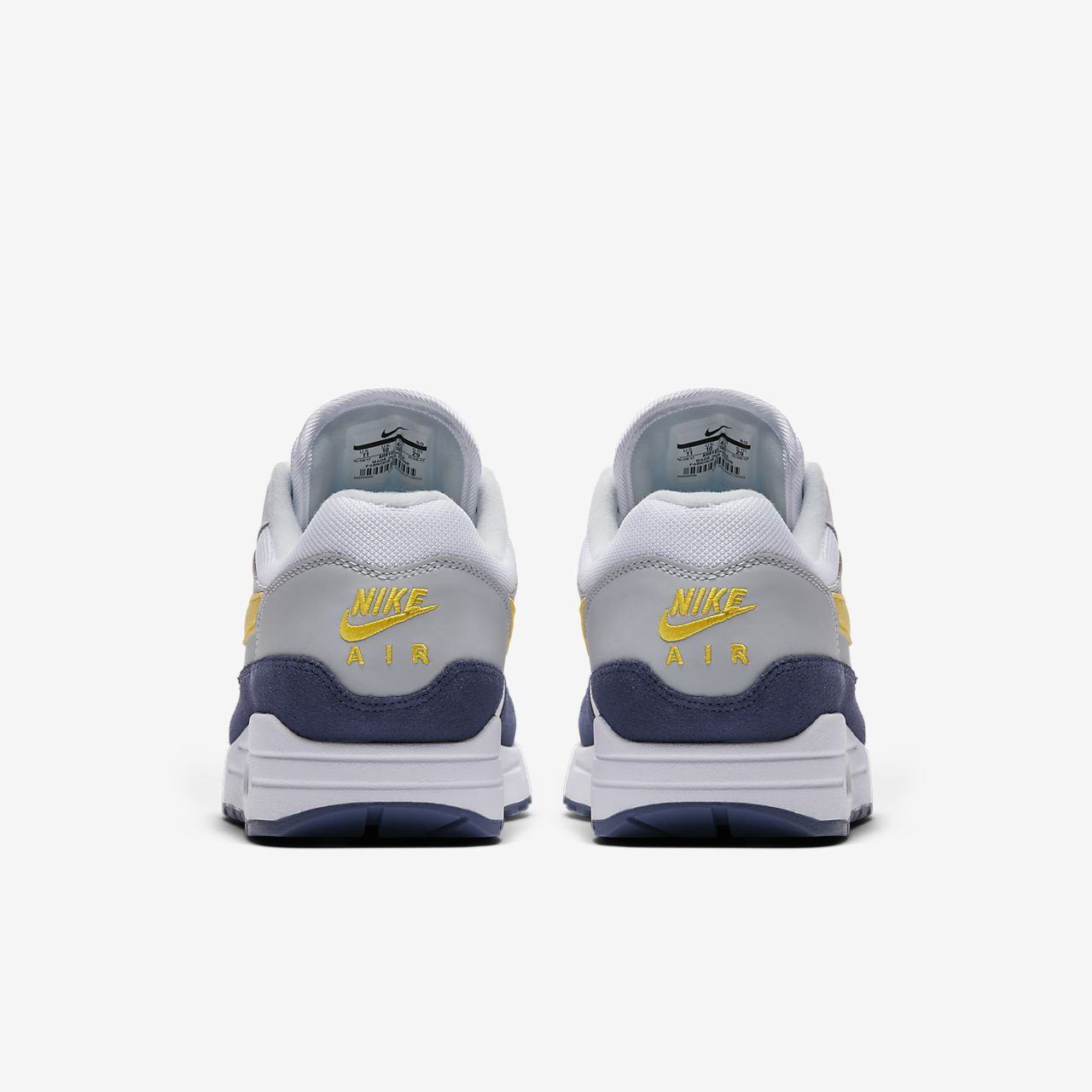 nike air max 1 wit/gum yellow/metallic silver/pure platinum nike air max 1 wit/gum yellow/metallic silver/pure platinum