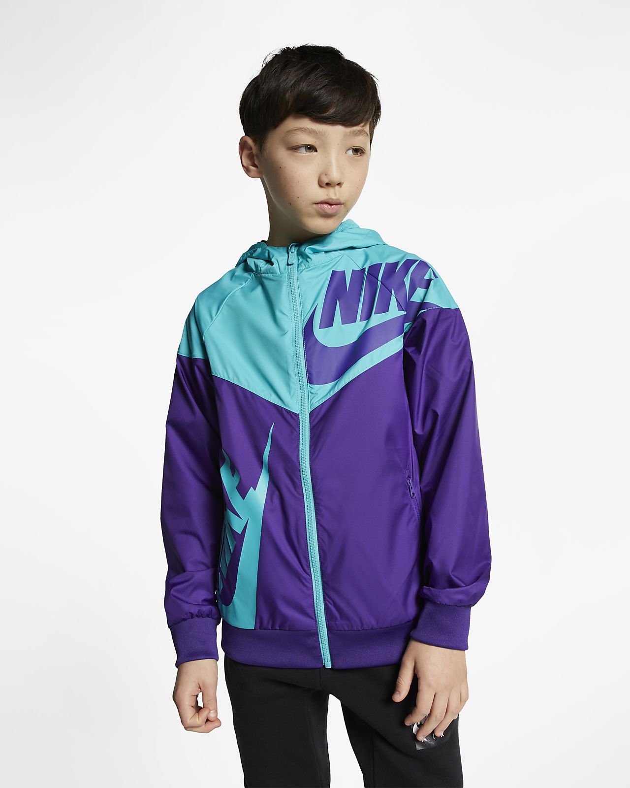 nike youth windbreaker jacket