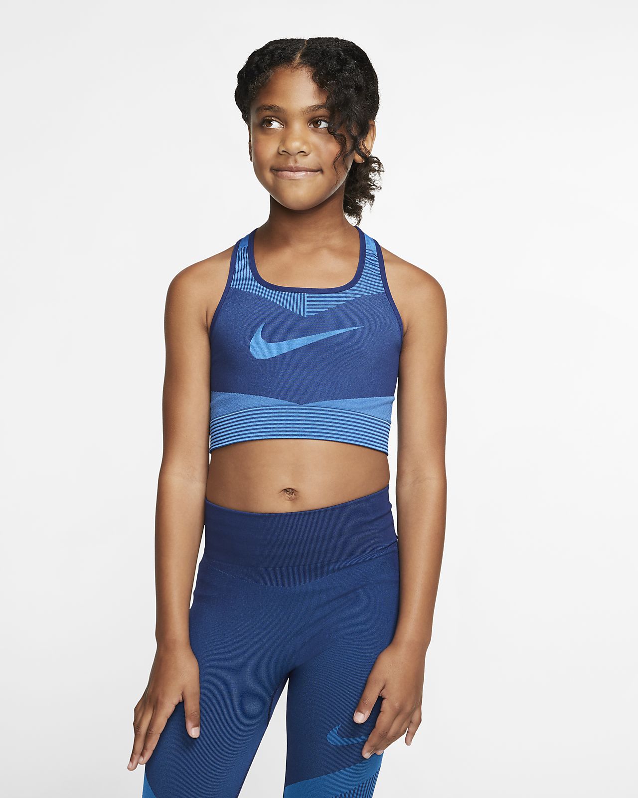 nike kids bra