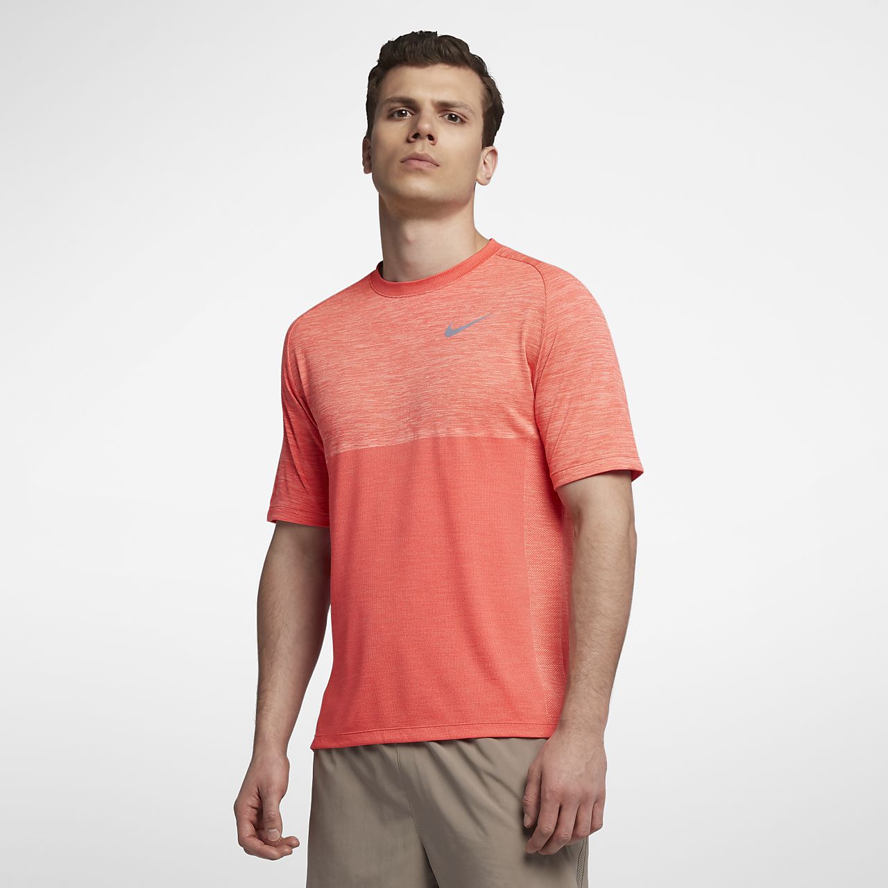 nike medalist short sleeve running top