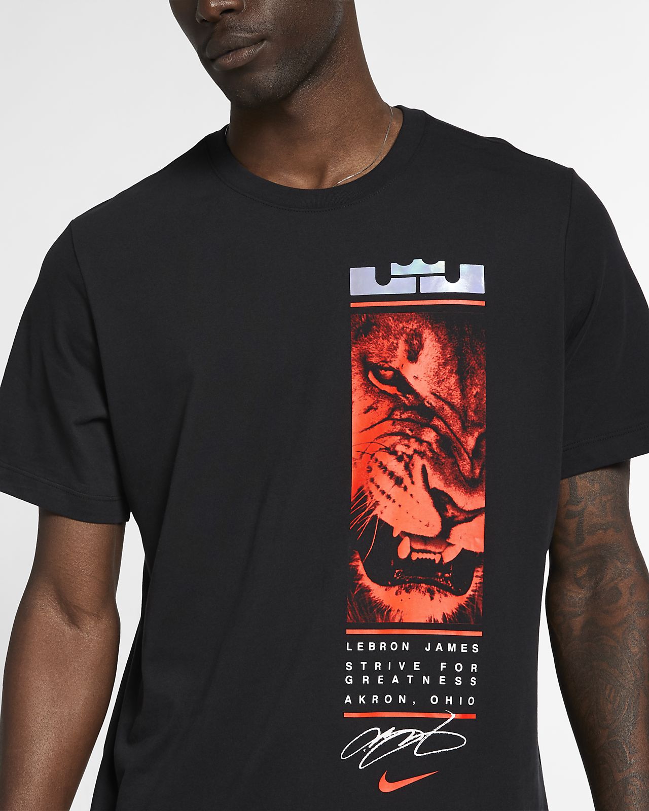 lebron james strive for greatness shirt