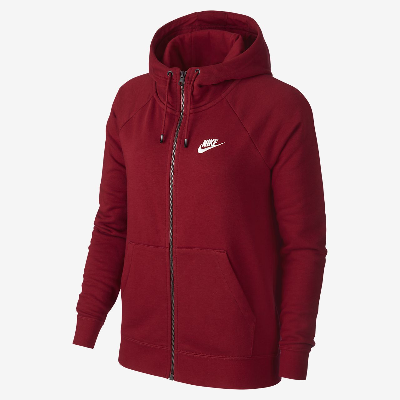 Loosen up in the Nike Sportswear Essential Hoodie (Plus Size), your go-to sweatshirt for all-day comfort.Made with soft semi-brushed fleece, it features an adjustable hood and a kangaroo pocket.Comfy Feel.Semi-brushed fleece fabric has a soft, lightweight feel perfect for everyday wear.Storage on the Go.A kangaroo pocket stores your stuff/5(11).