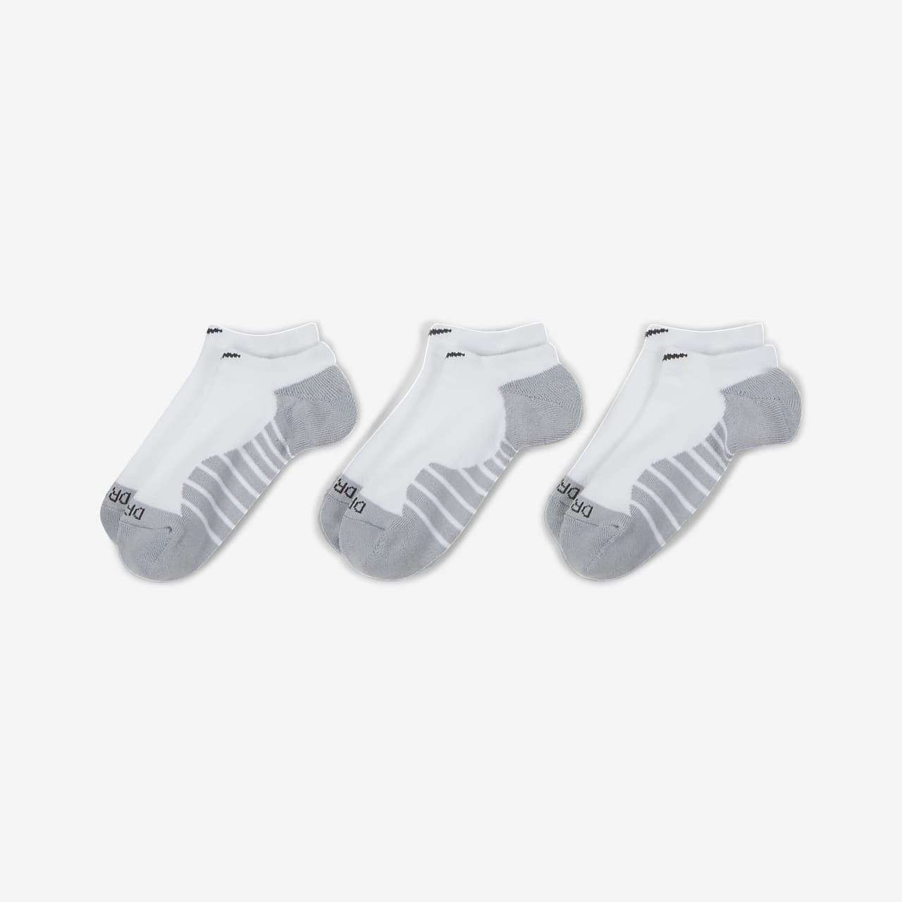 Nike Dry Cushion No-Show Training Socks (3 Pair). Nike.com
