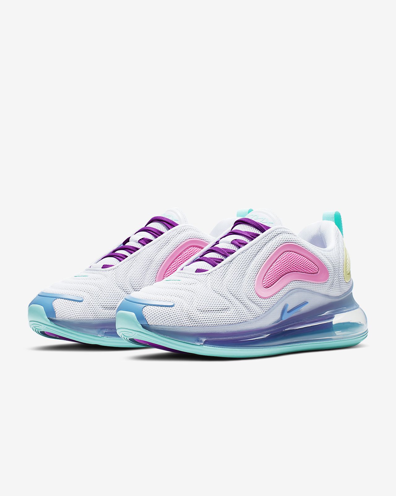 nike air max 720 pink and blue