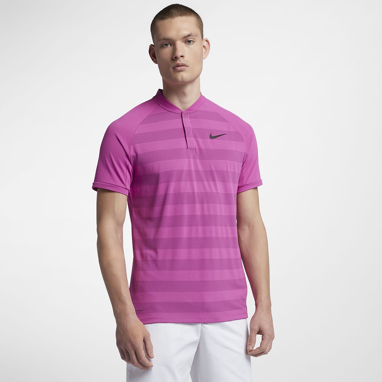 mens pink nike golf shirts